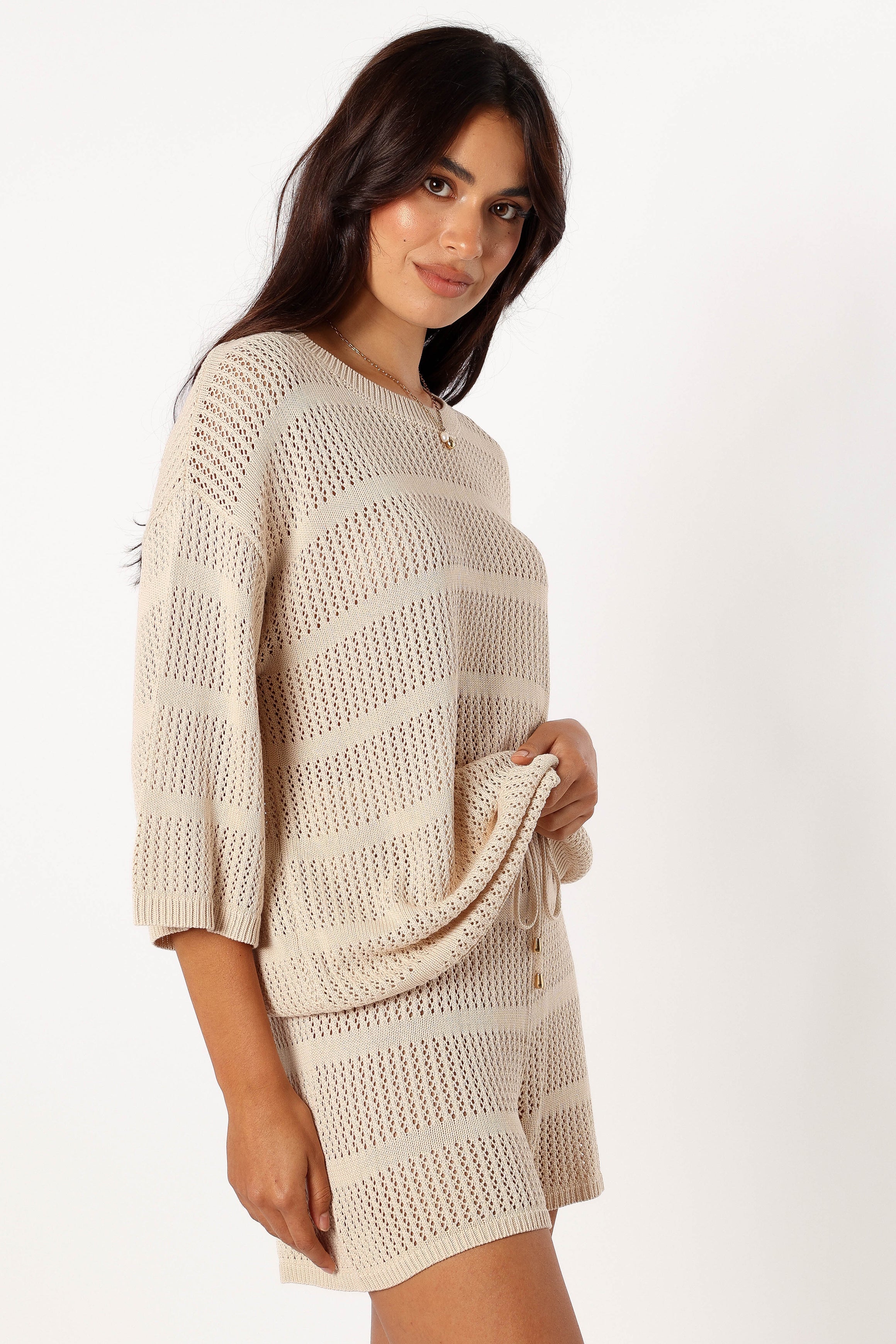 BOTTOMS @Samia Short - Sand