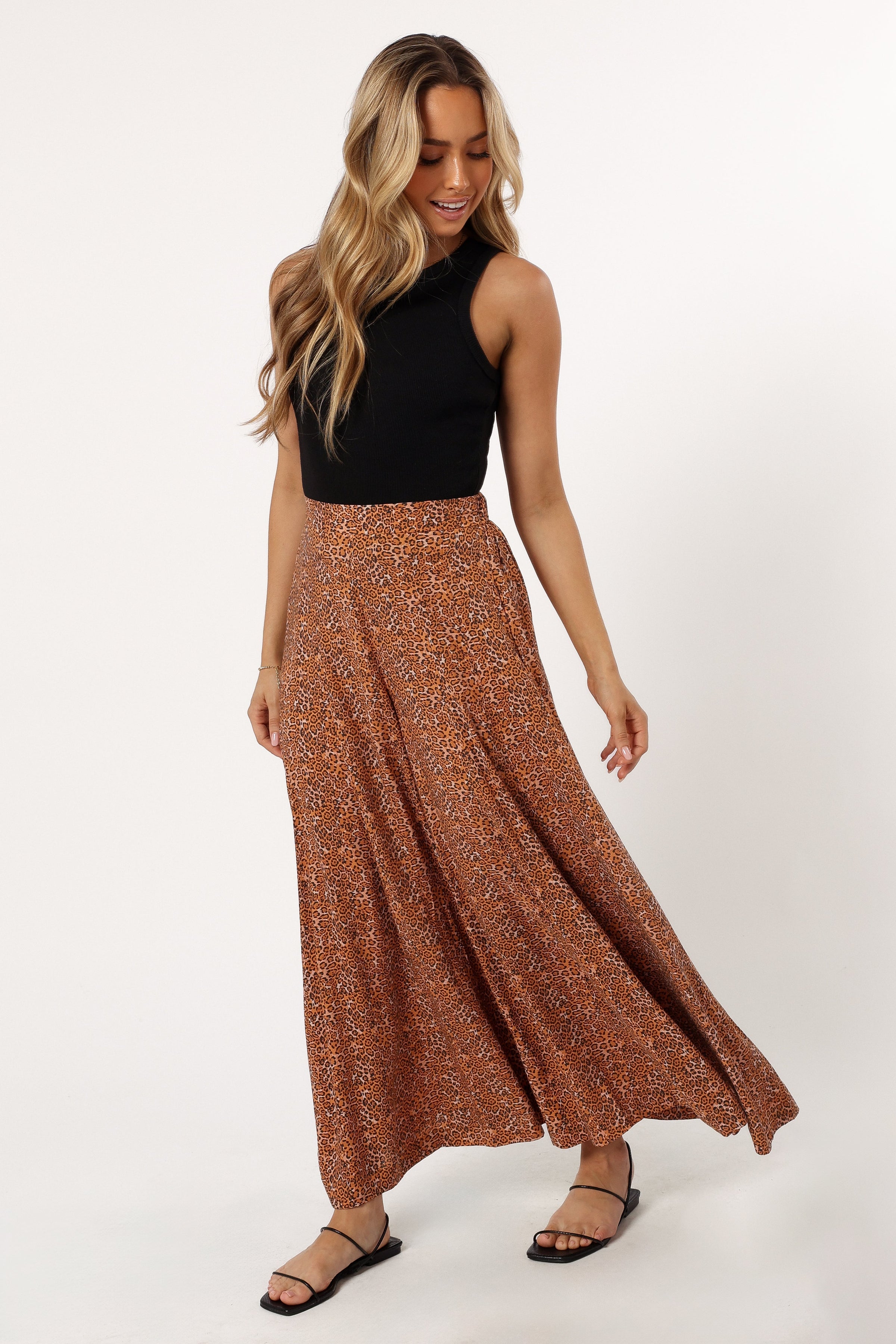 BOTTOMS @Selby Pant - Leopard Print