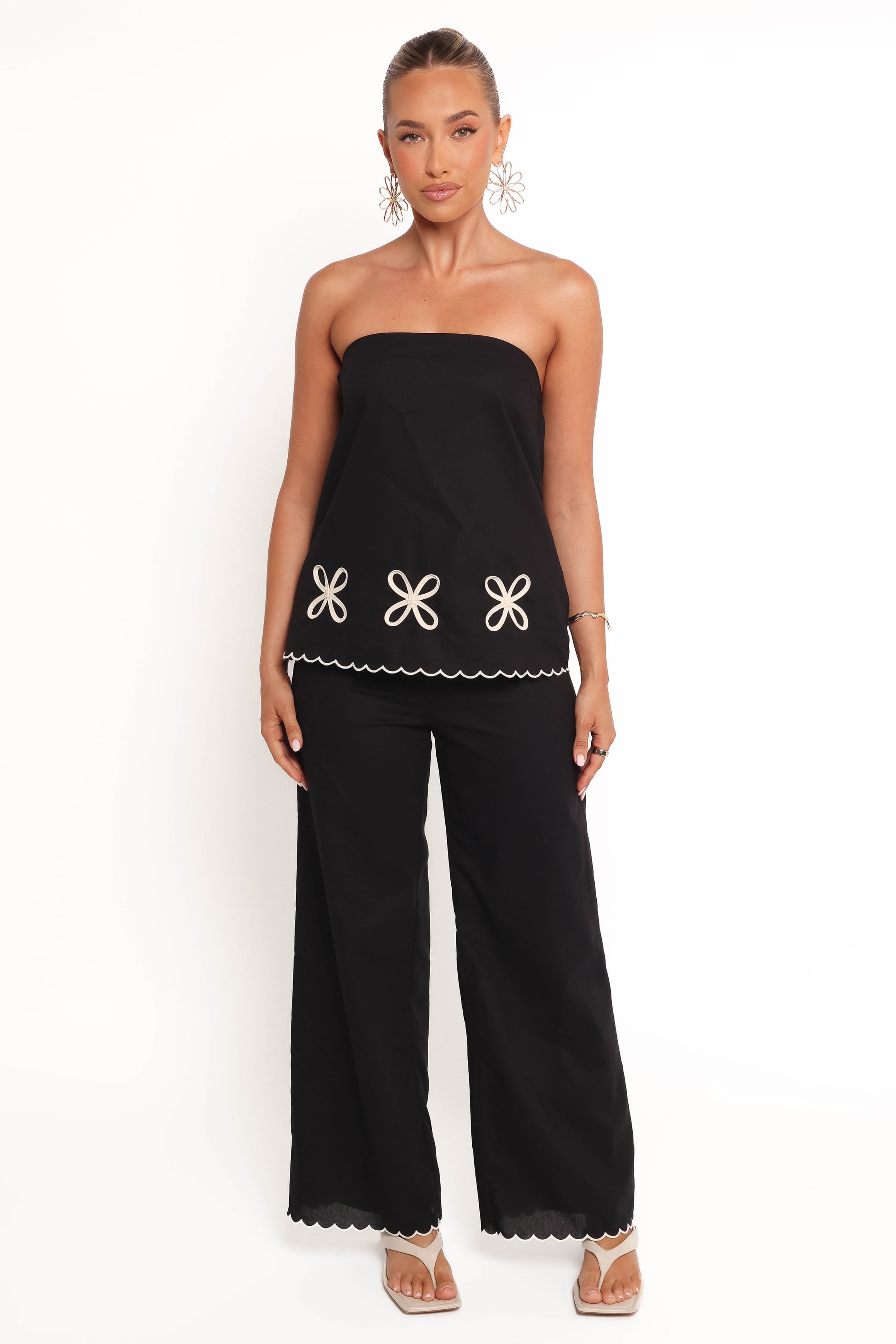 BOTTOMS Semika Pant - Black