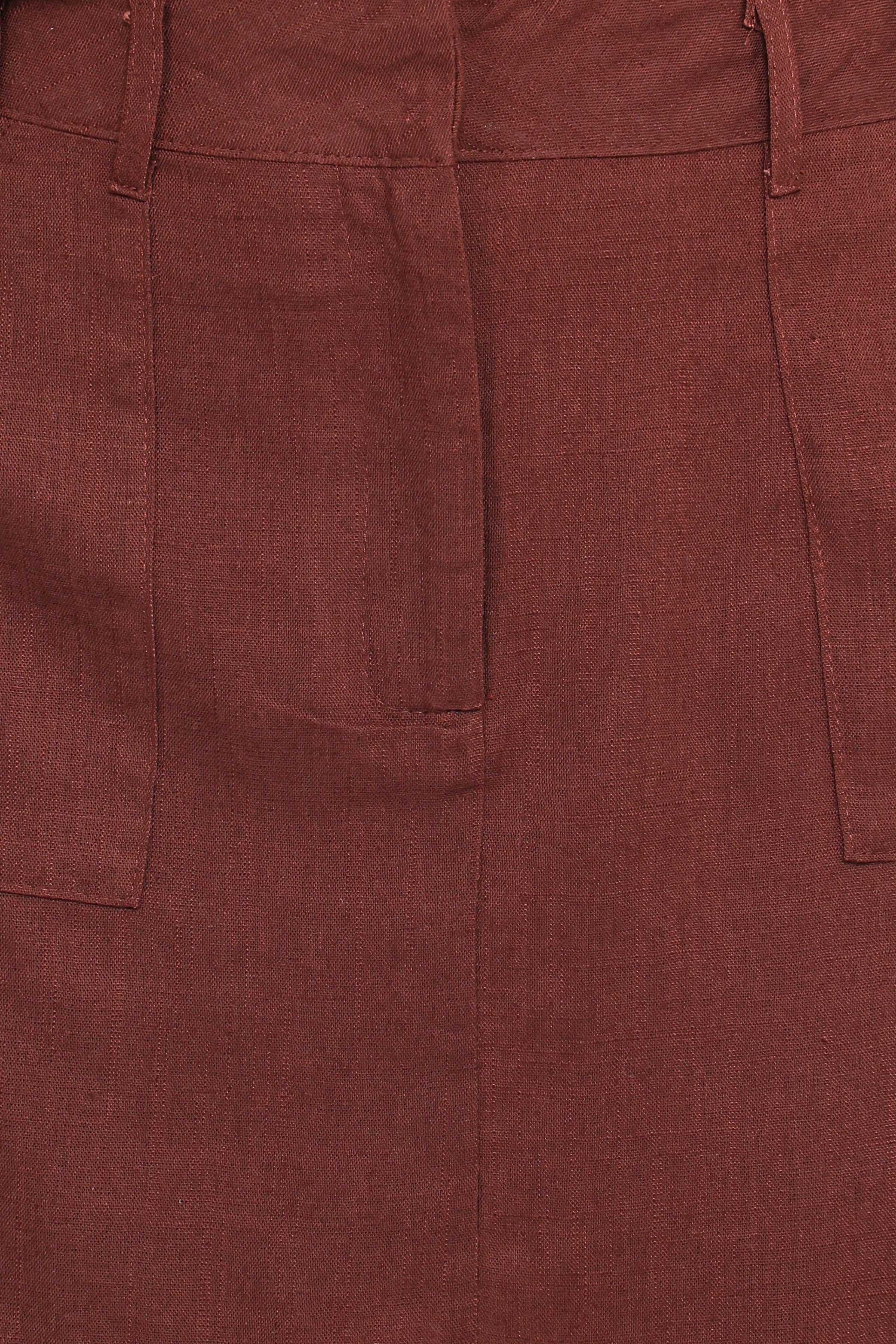 BOTTOMS Shaw Mini Skort - Chocolate Brown