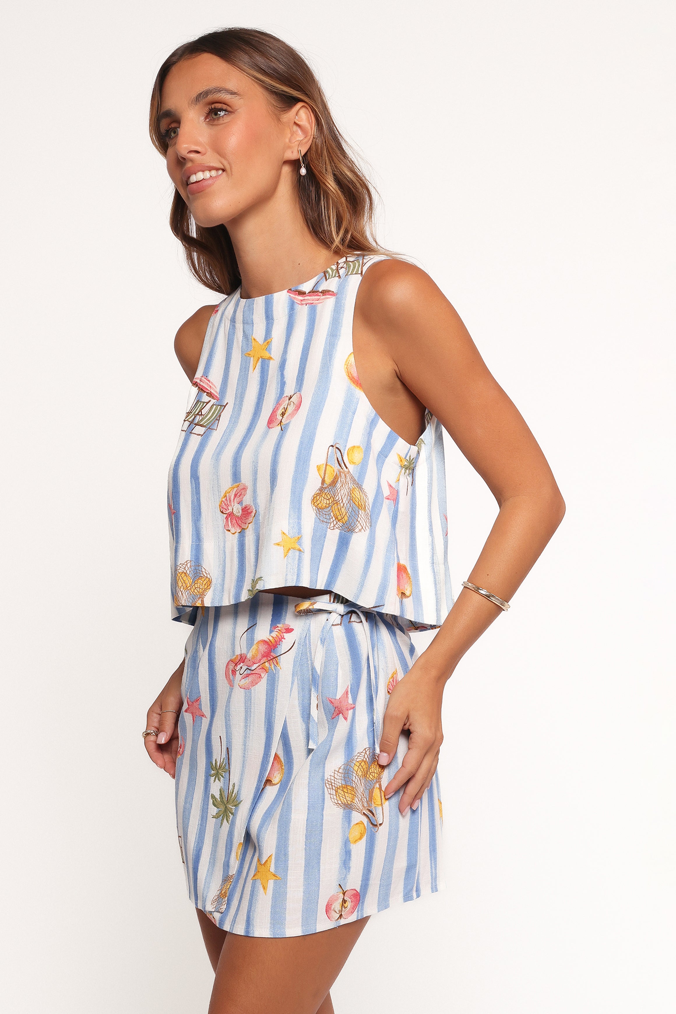 BOTTOMS Siena Wrap Mini Skirt - Esme