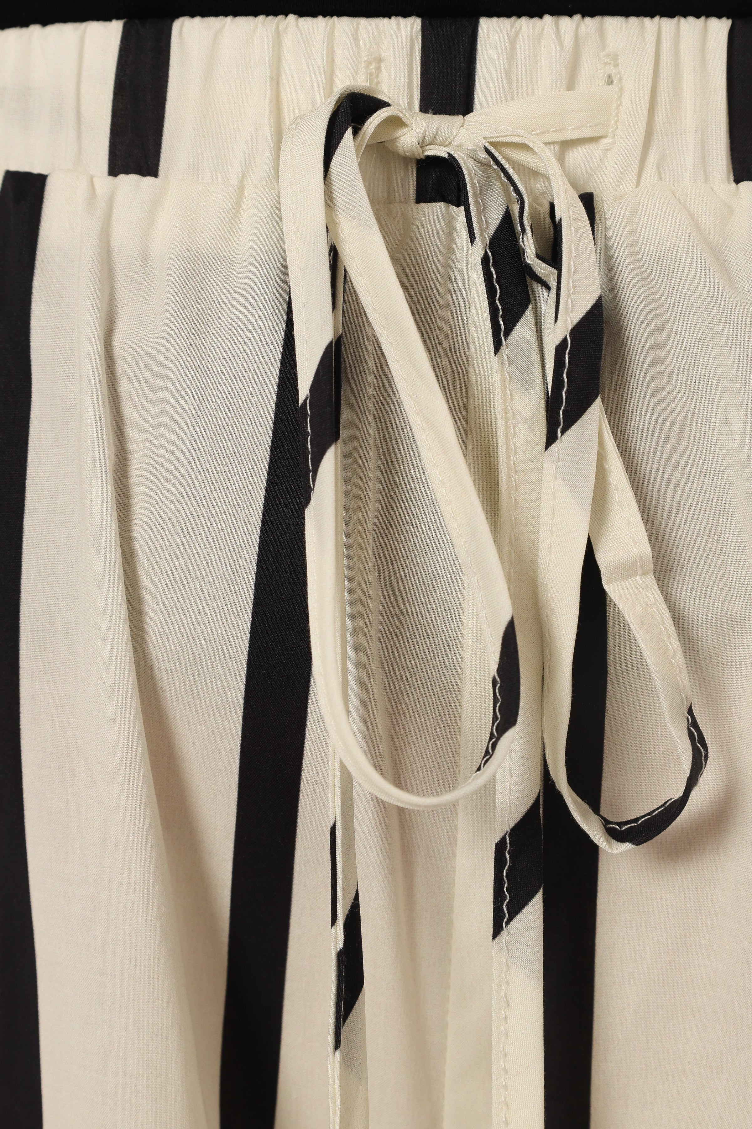 BOTTOMS @Silvia Pant - Cream Stripe (Hold for Winter Essentials)