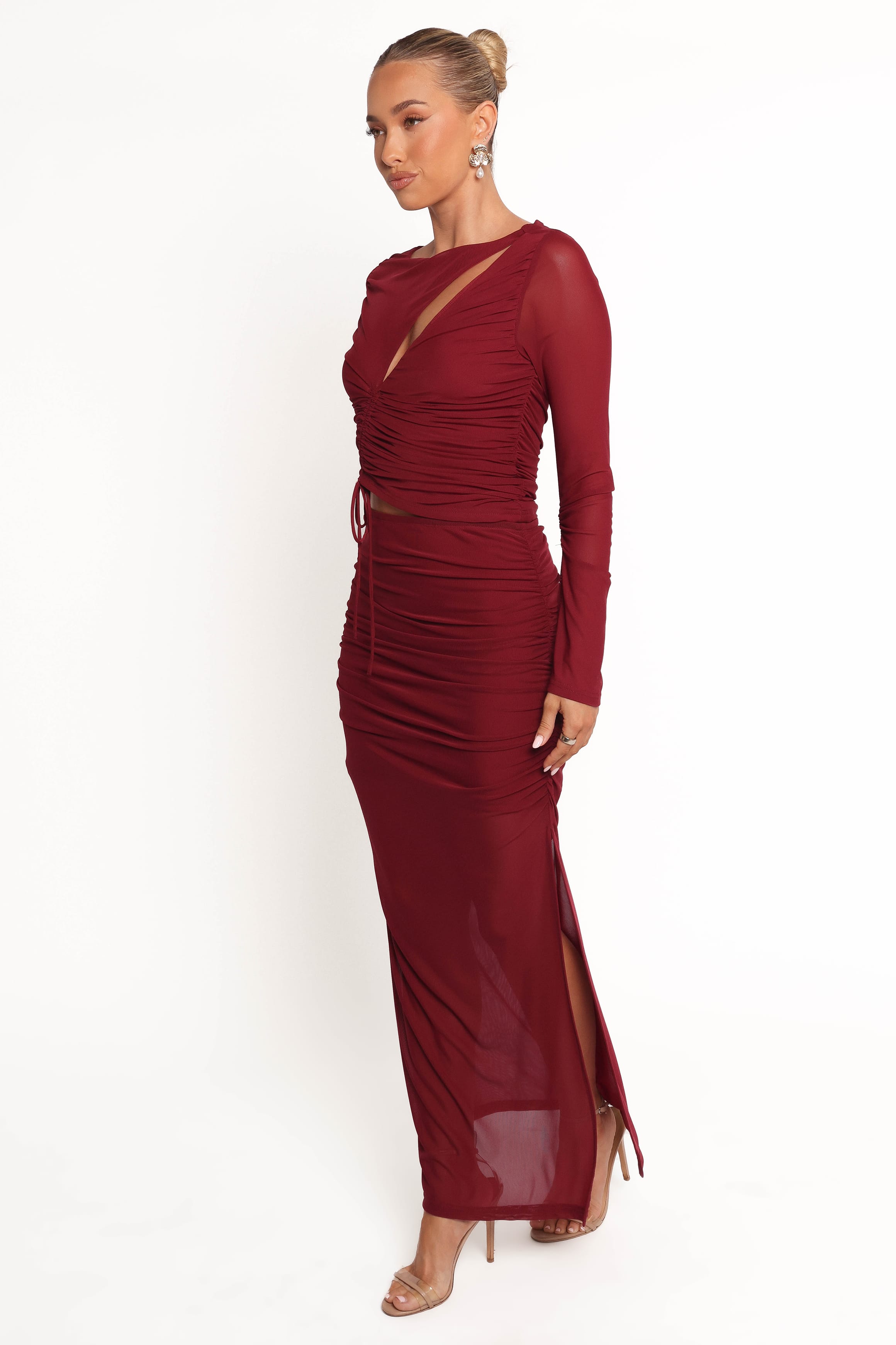 BOTTOMS Solai Skirt - Berry