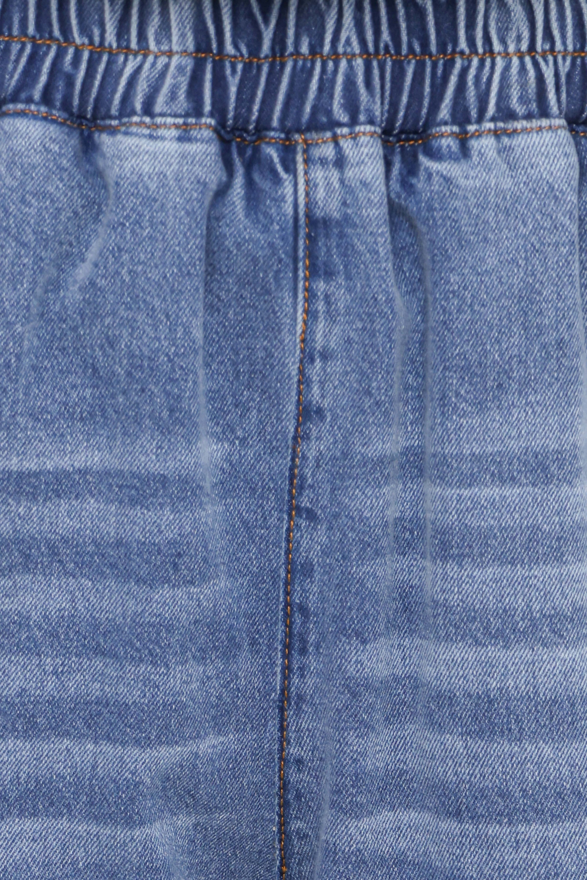 BOTTOMS Sophie Cropped Barrel Jean - Medium Wash