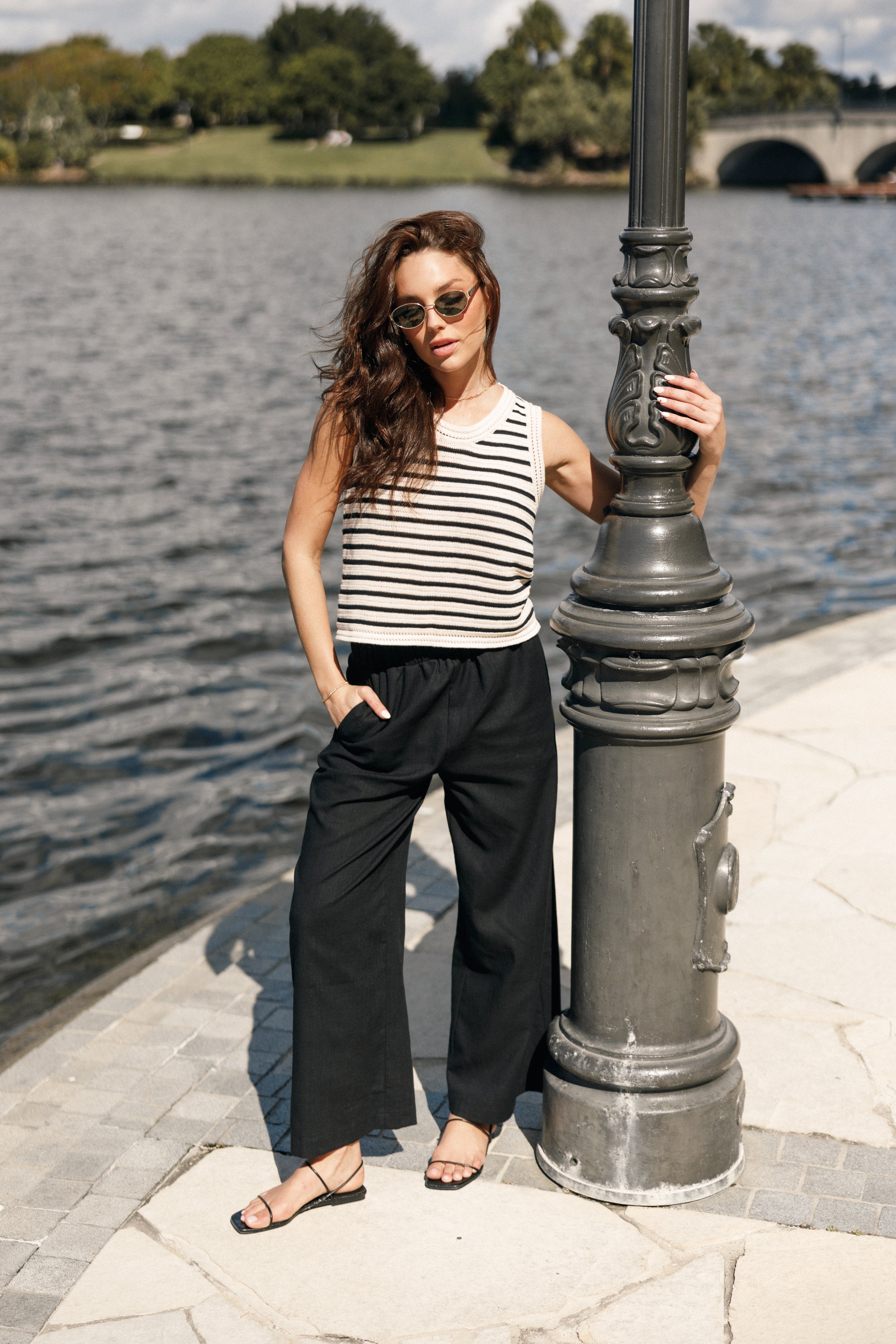 BOTTOMS @Soraya Pant - Black (Hold for Euro Summer)
