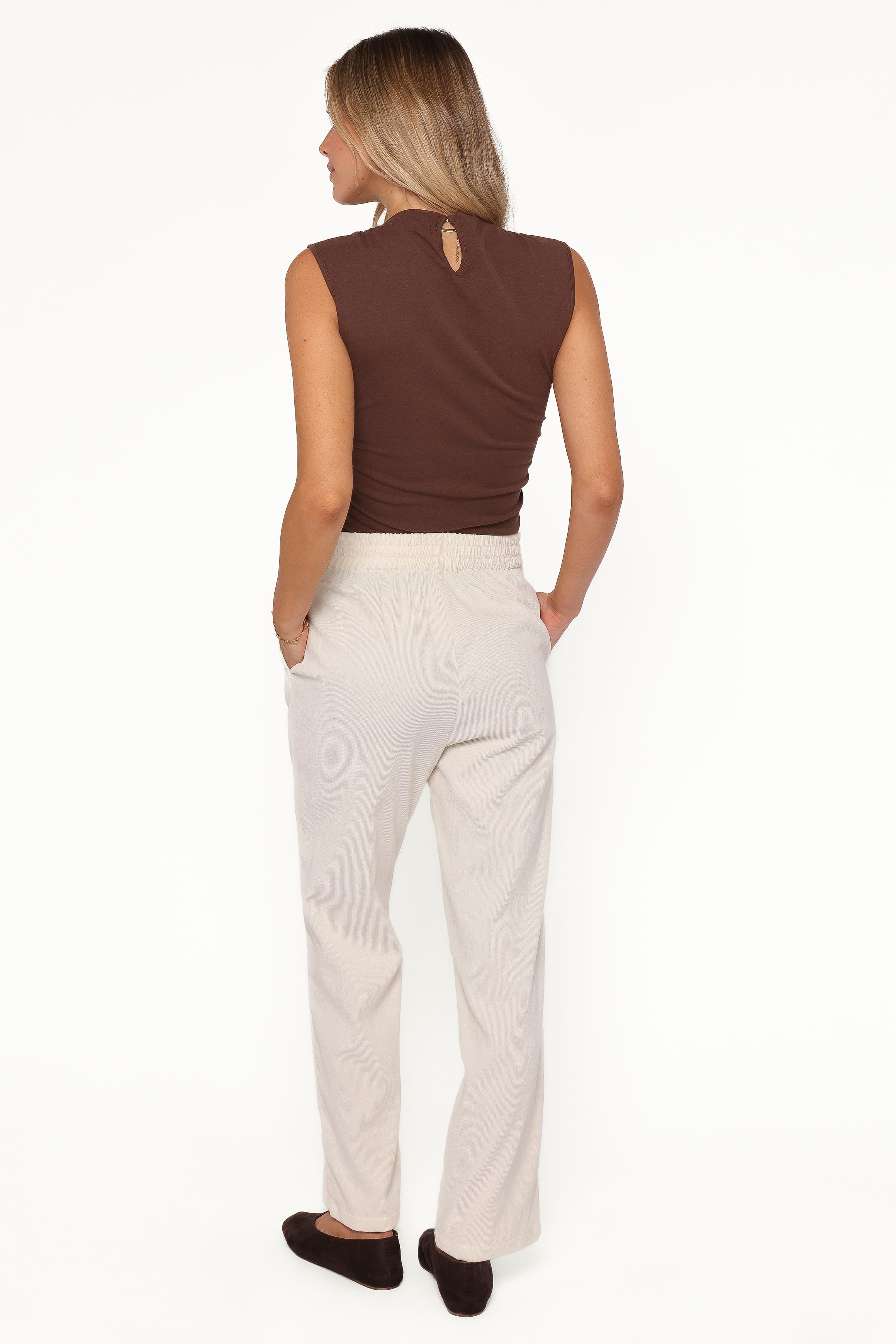 BOTTOMS Springfield Pants - Cream