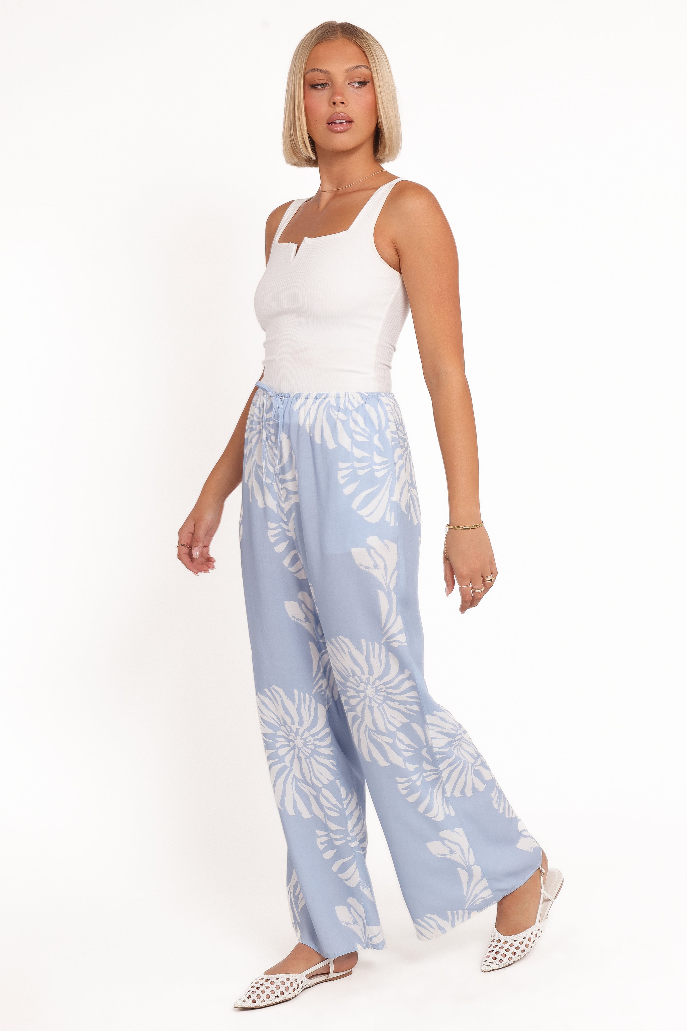 BOTTOMS Sui Pants - Shell Print