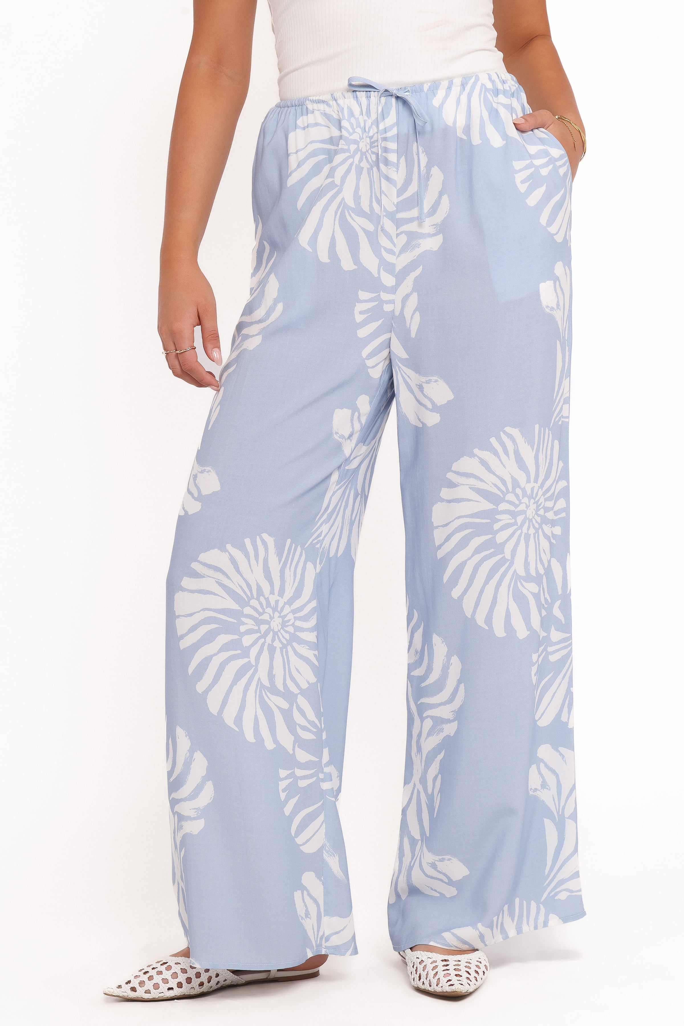 BOTTOMS Sui Pants - Shell Print