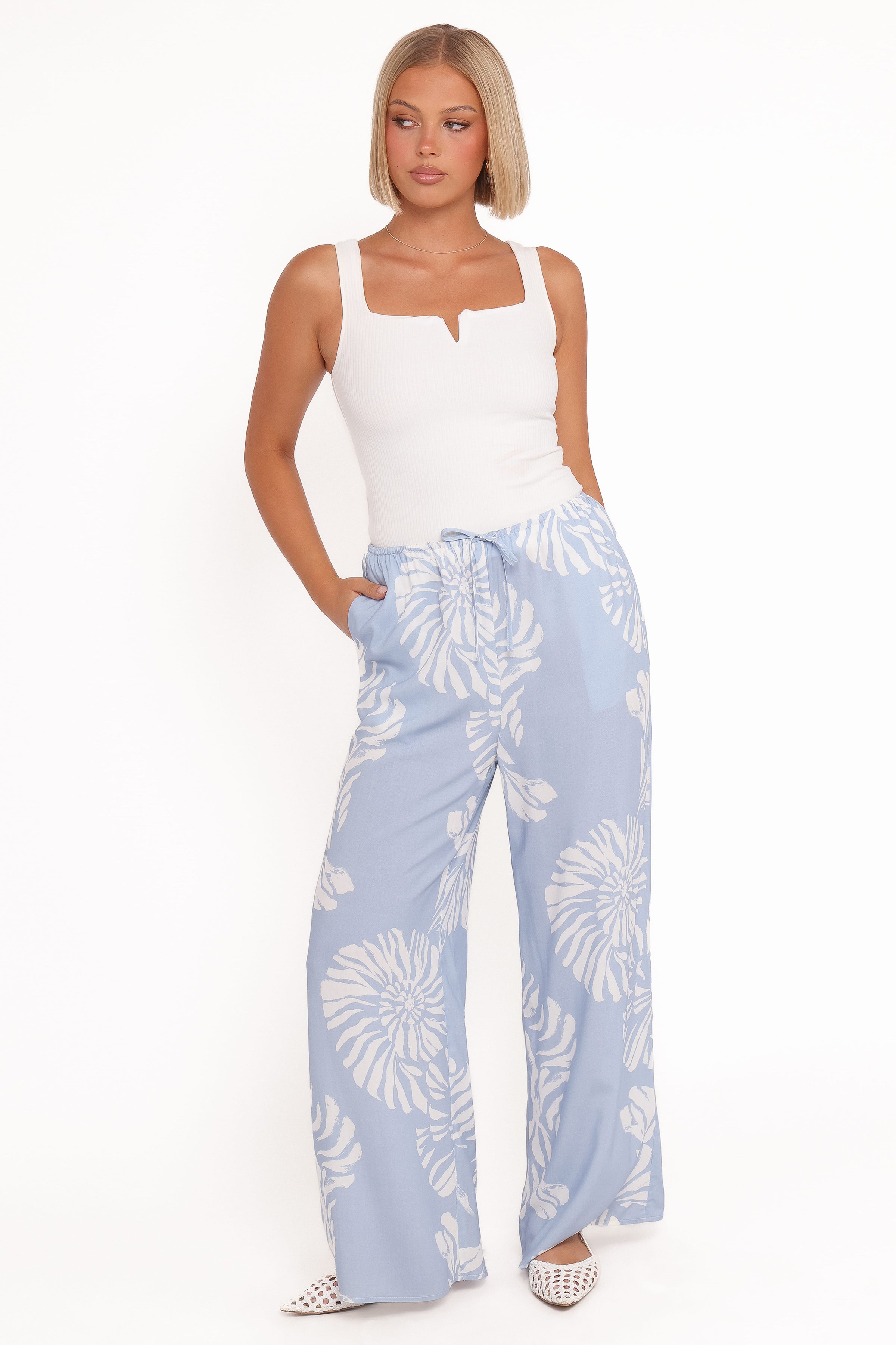 BOTTOMS Sui Pants - Shell Print
