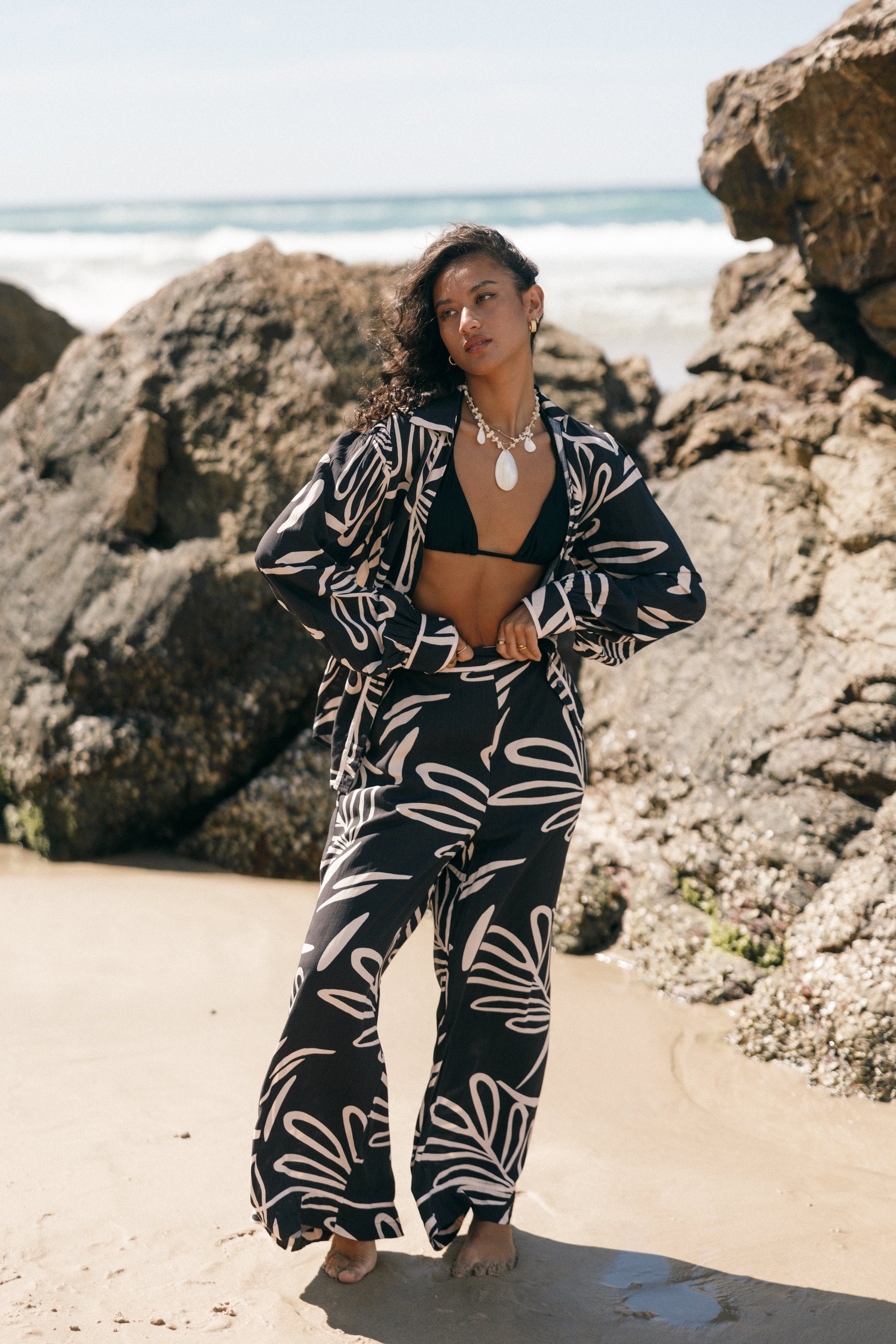 BOTTOMS @Talia Pants - Black (Hold for May Oasis)