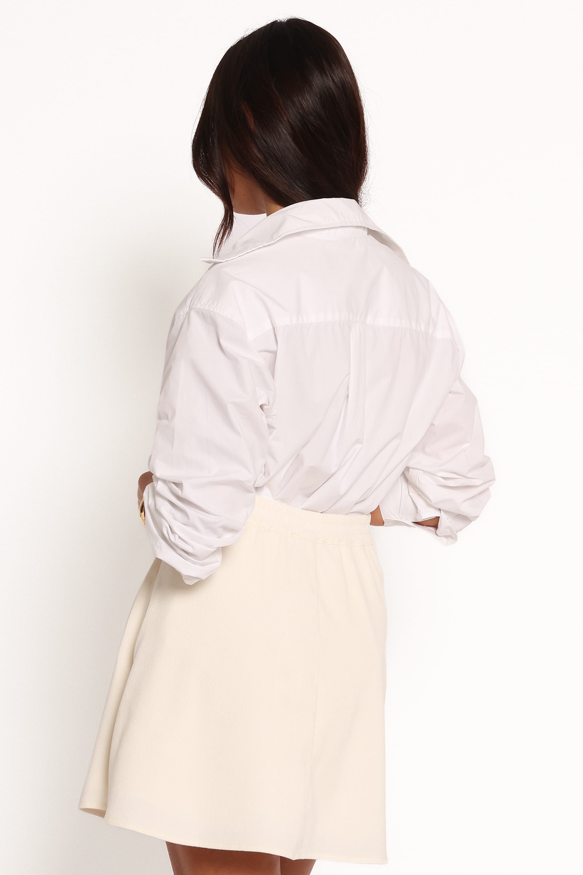 BOTTOMS Tammy Cord Skirt - Cream