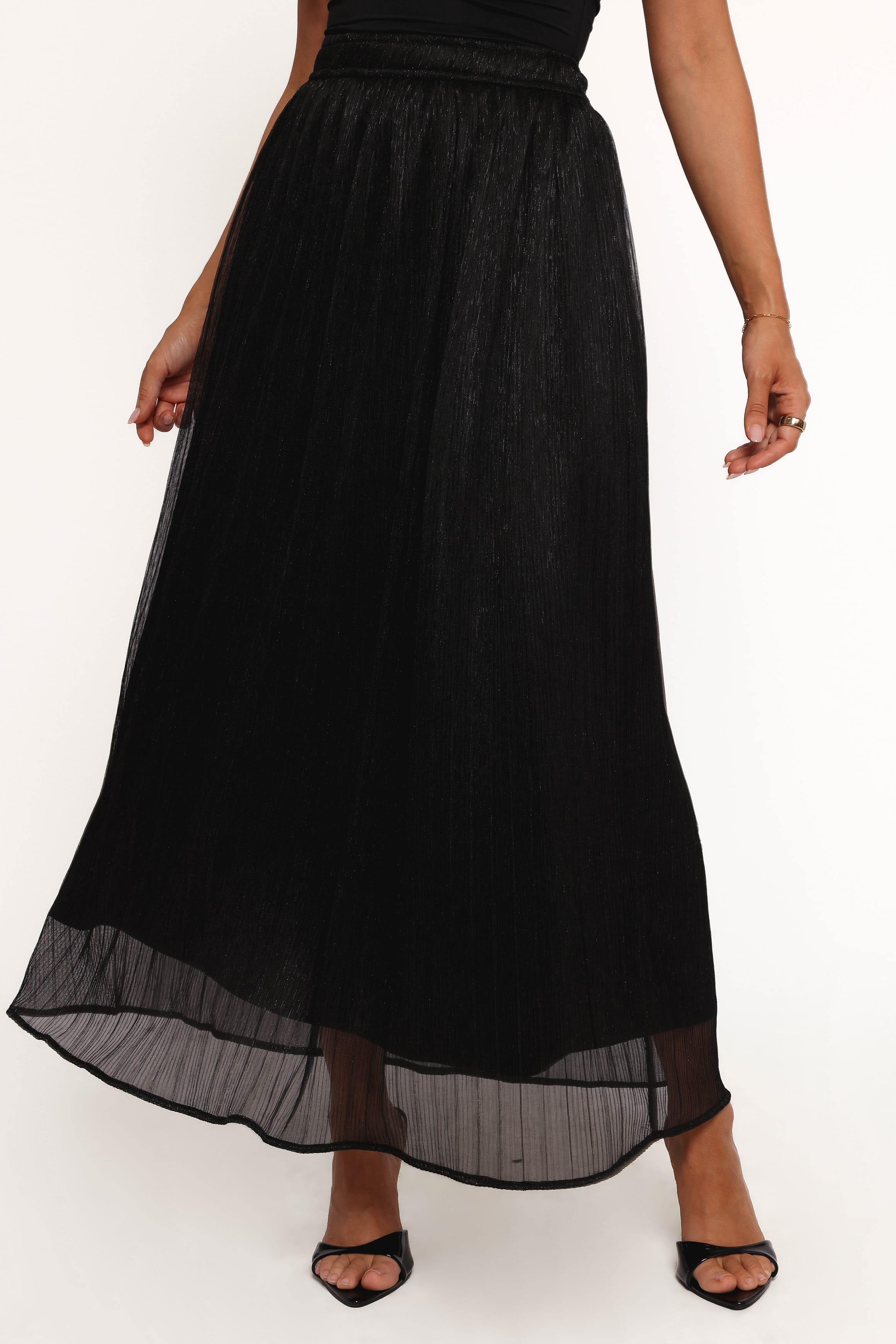 BOTTOMS Tricia Maxi Skirt - Black