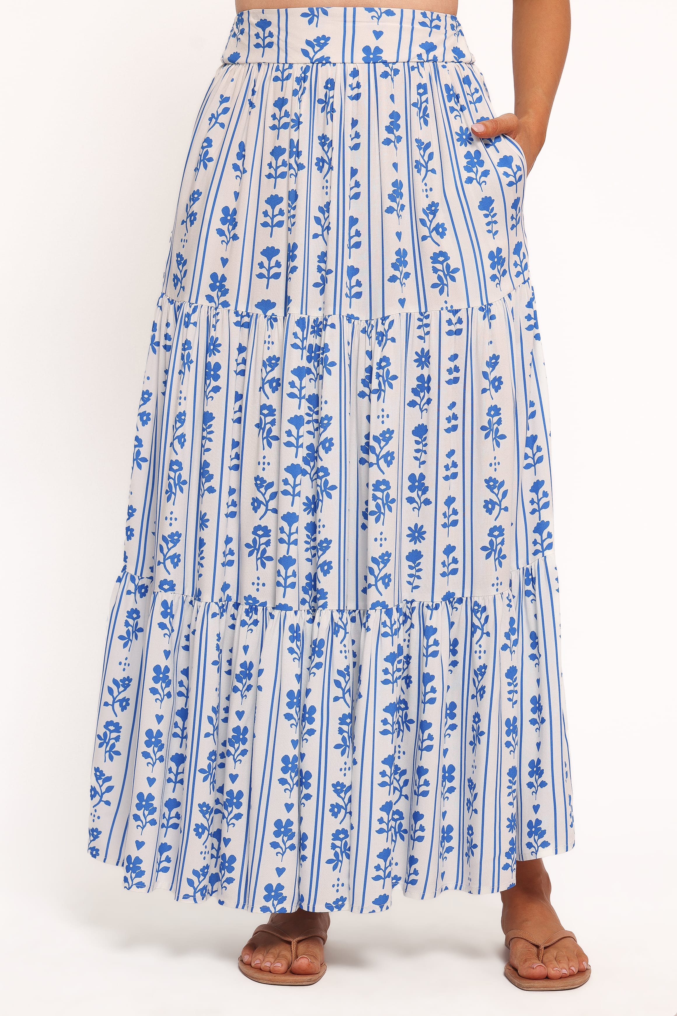 BOTTOMS Tula Maxi Skirt - Ninette Floral