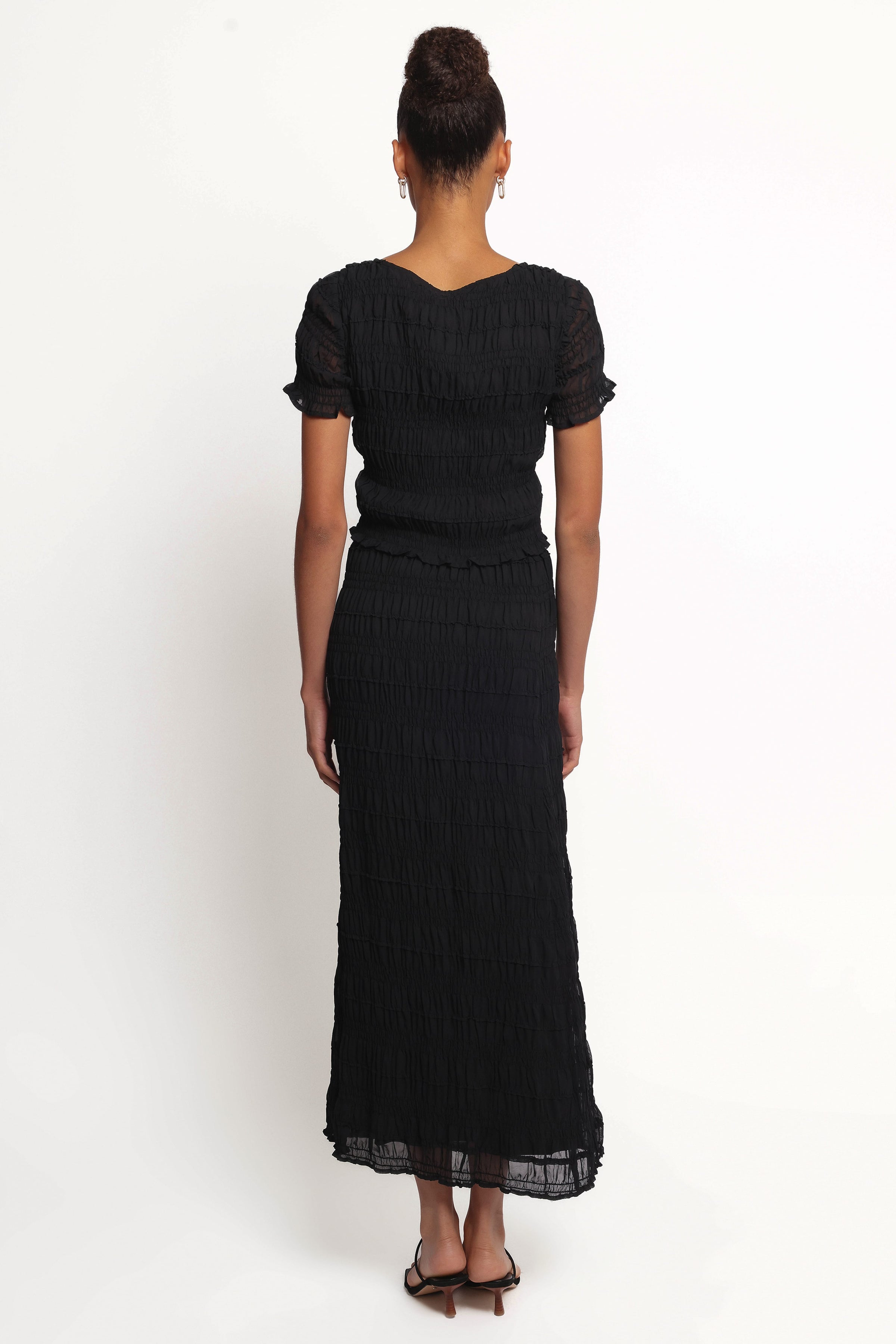BOTTOMS Valana Skirt - Black Midnight