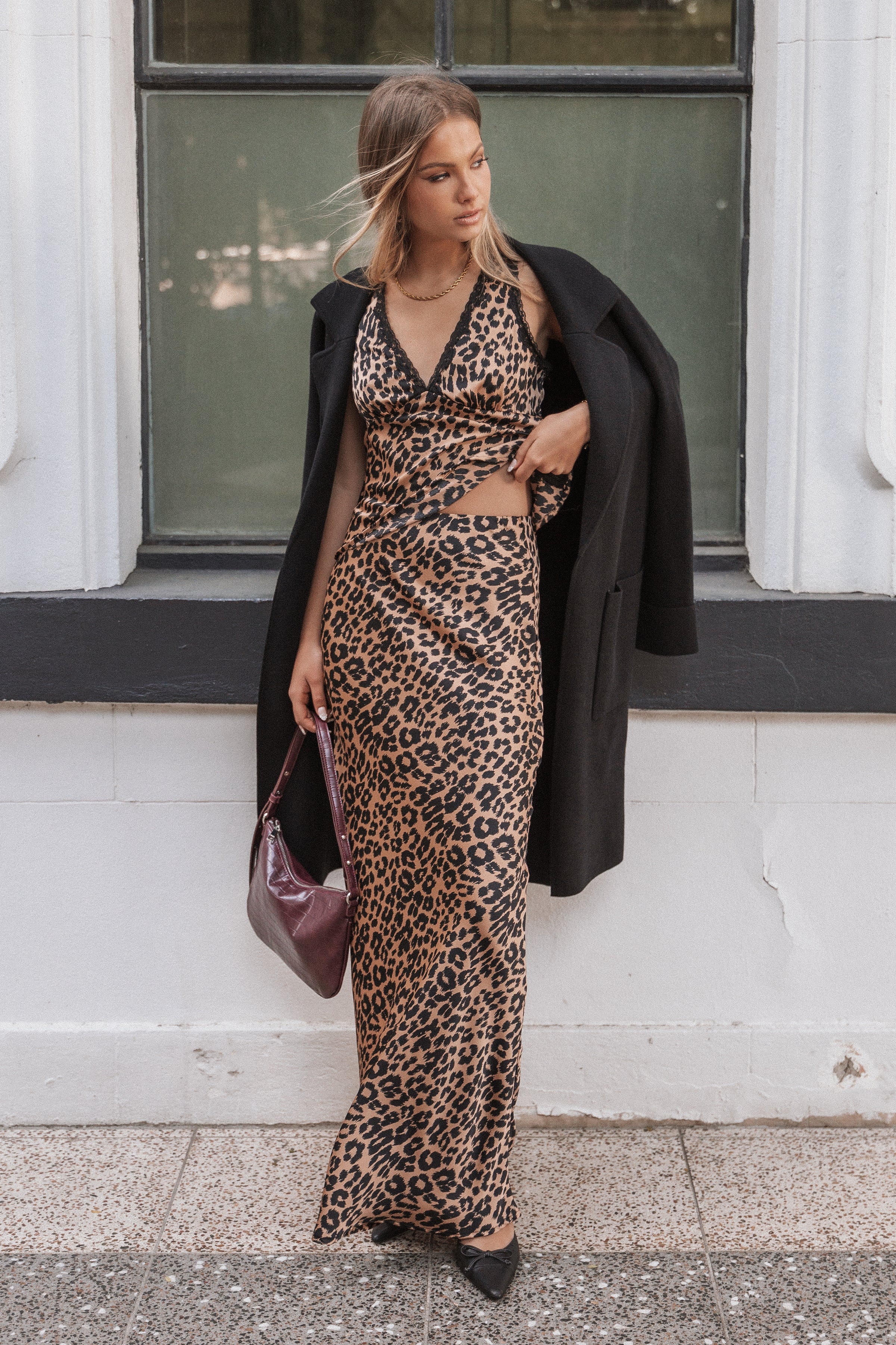 BOTTOMS Velman Skirt - Leopard