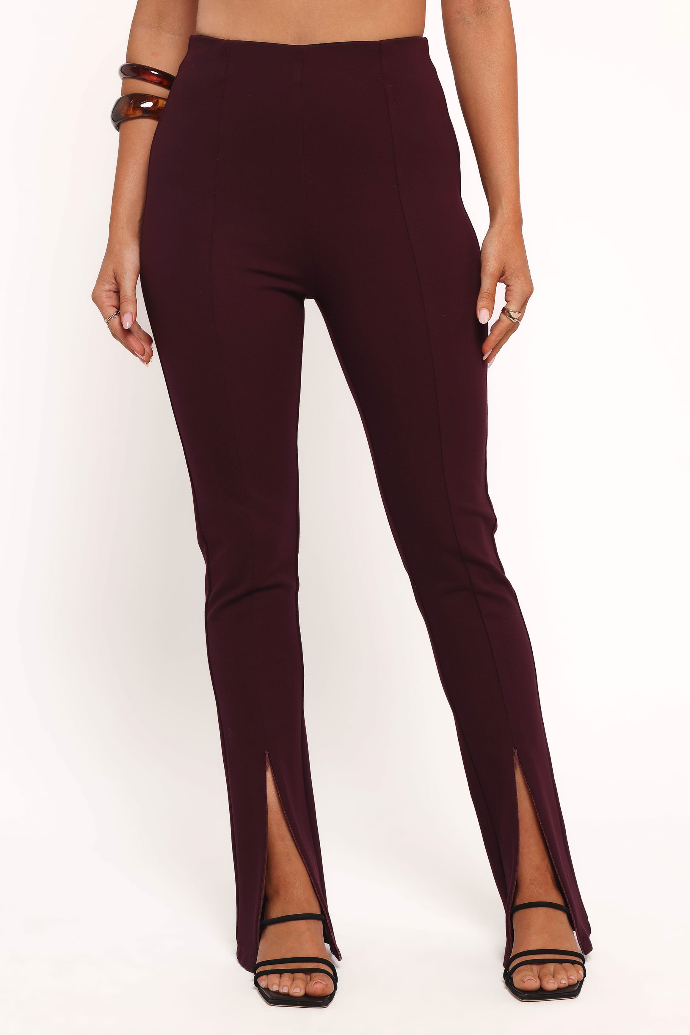BOTTOMS Wellar Pant - Deep Shiraz