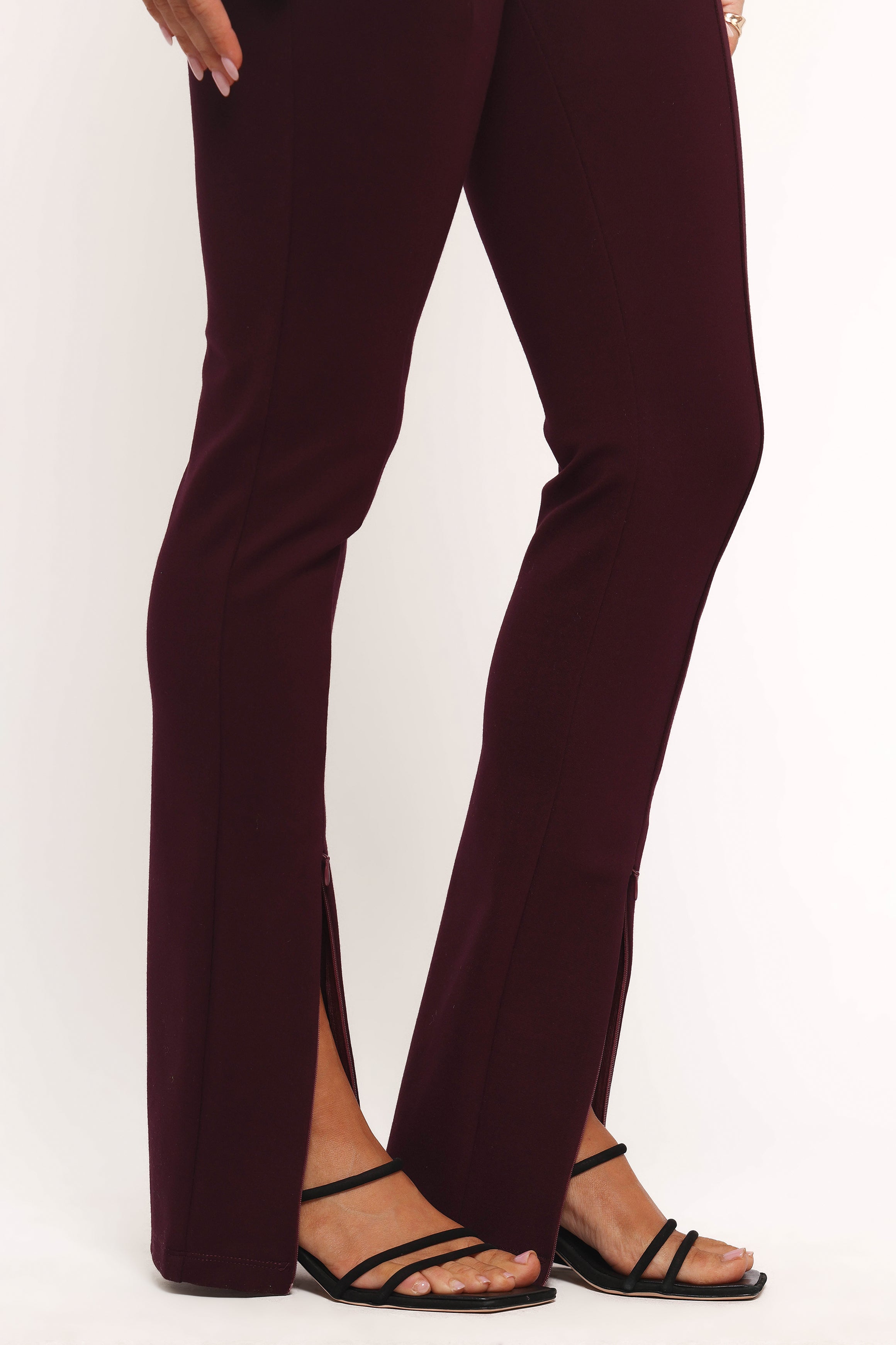 BOTTOMS Wellar Pant - Deep Shiraz
