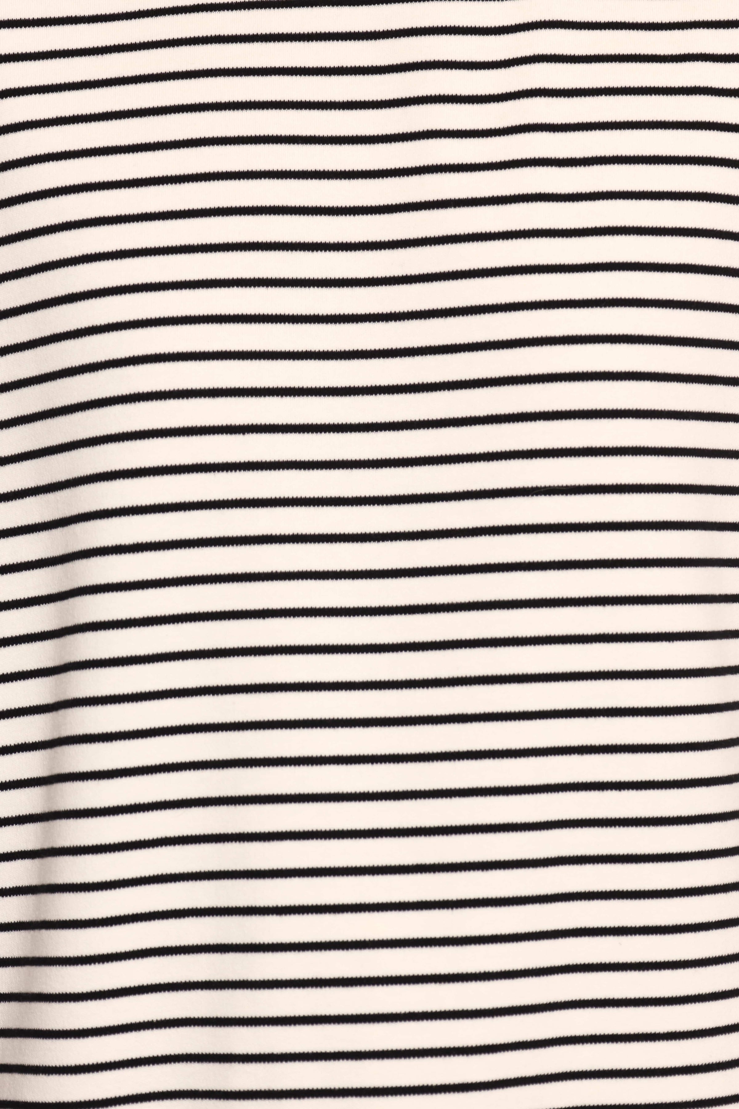 BOTTOMS Wilda Knit Pant - White Black Stripe