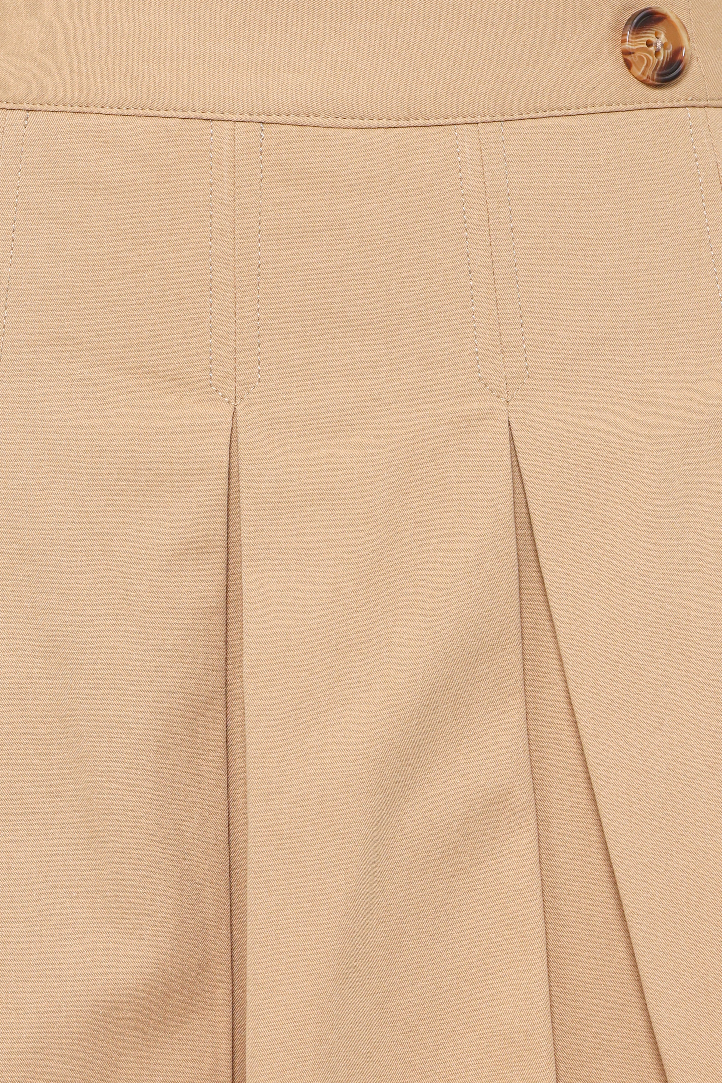 BOTTOMS Willow Pleated Mini Skirt - Taupe