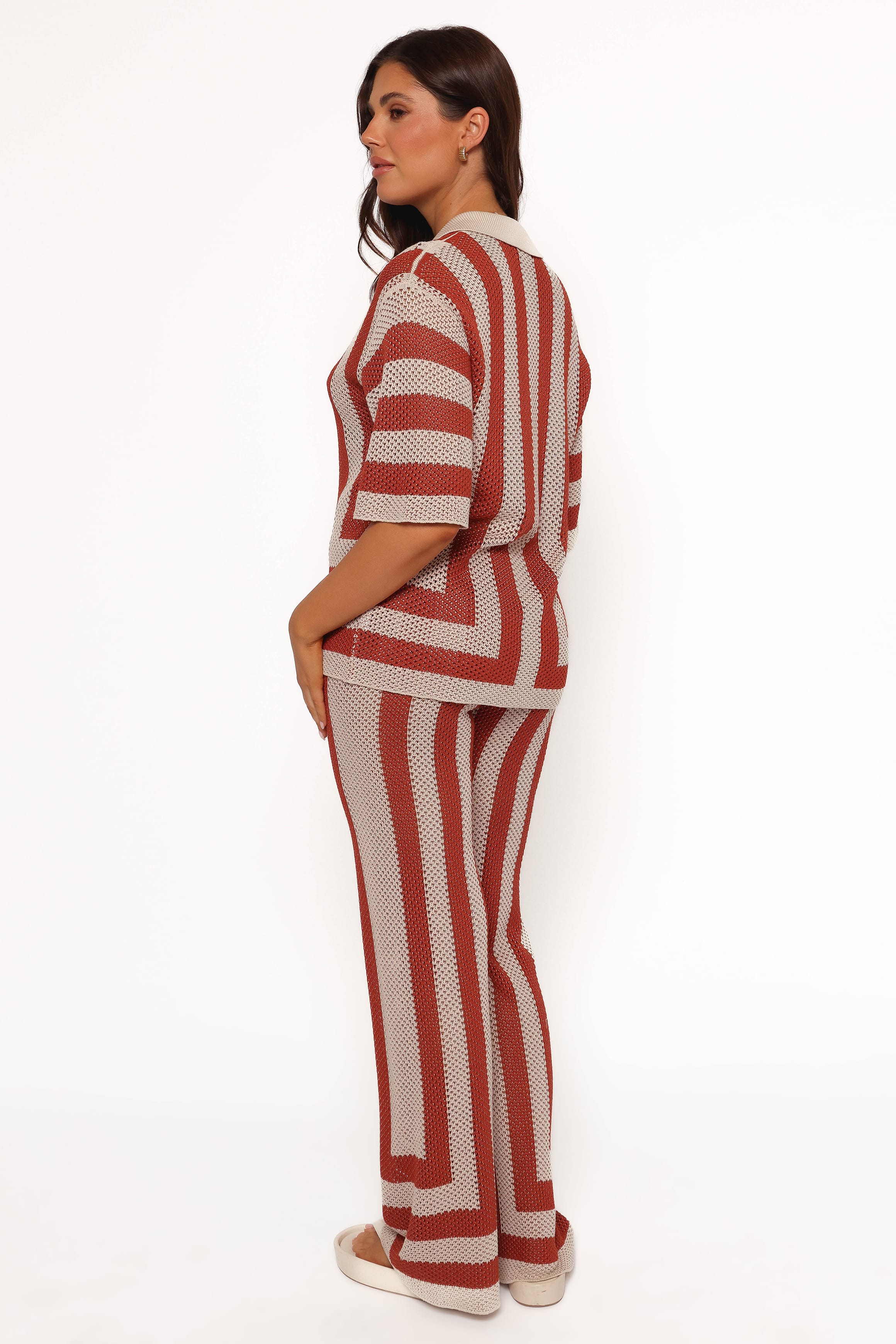 BOTTOMS Ziggy Pant - Terracotta Sand