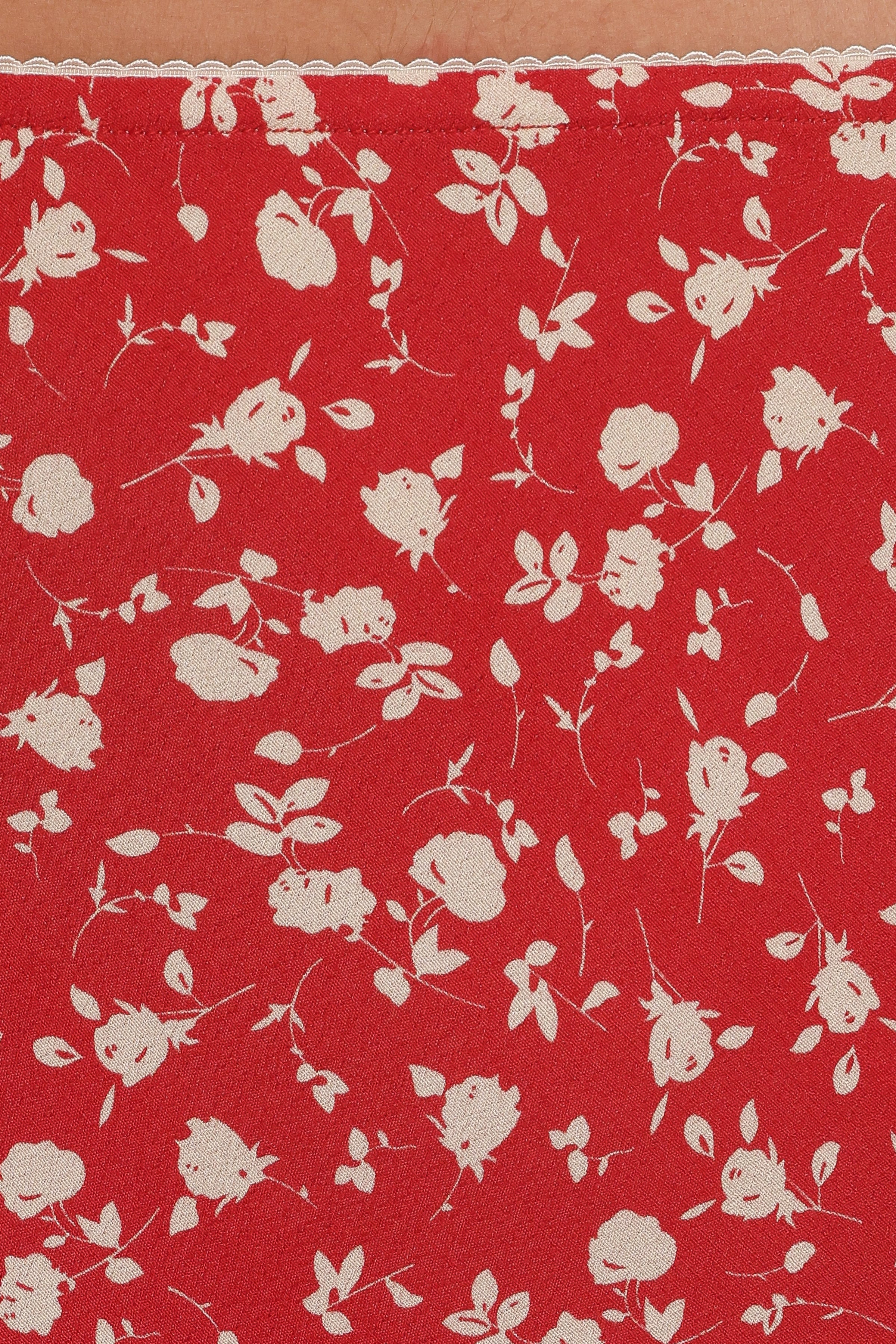 BOTTOMS Zoella Maxi Skirt - Red Floral