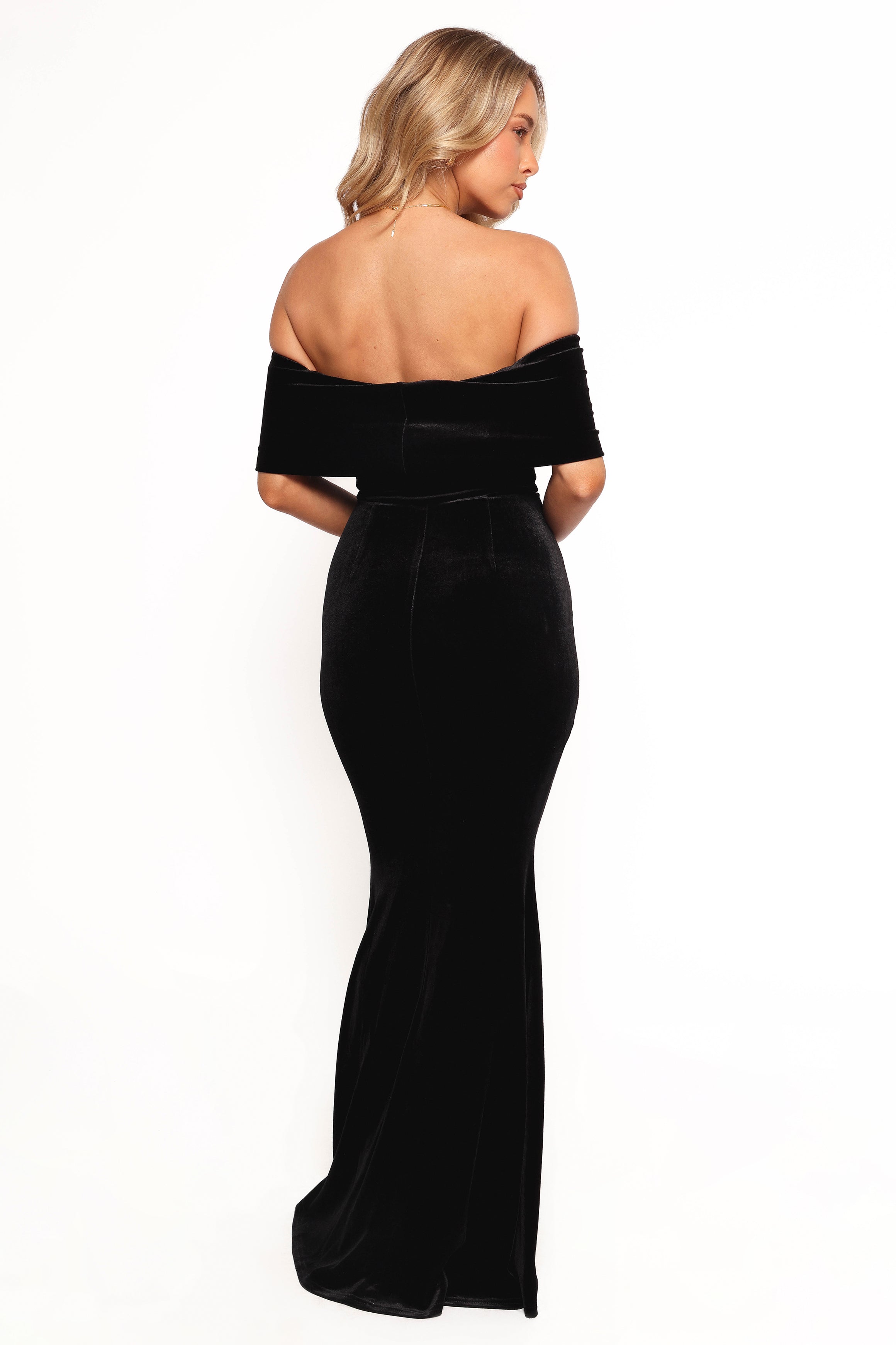 DRESSES Adair Off Shoulder Maxi Dress - Black