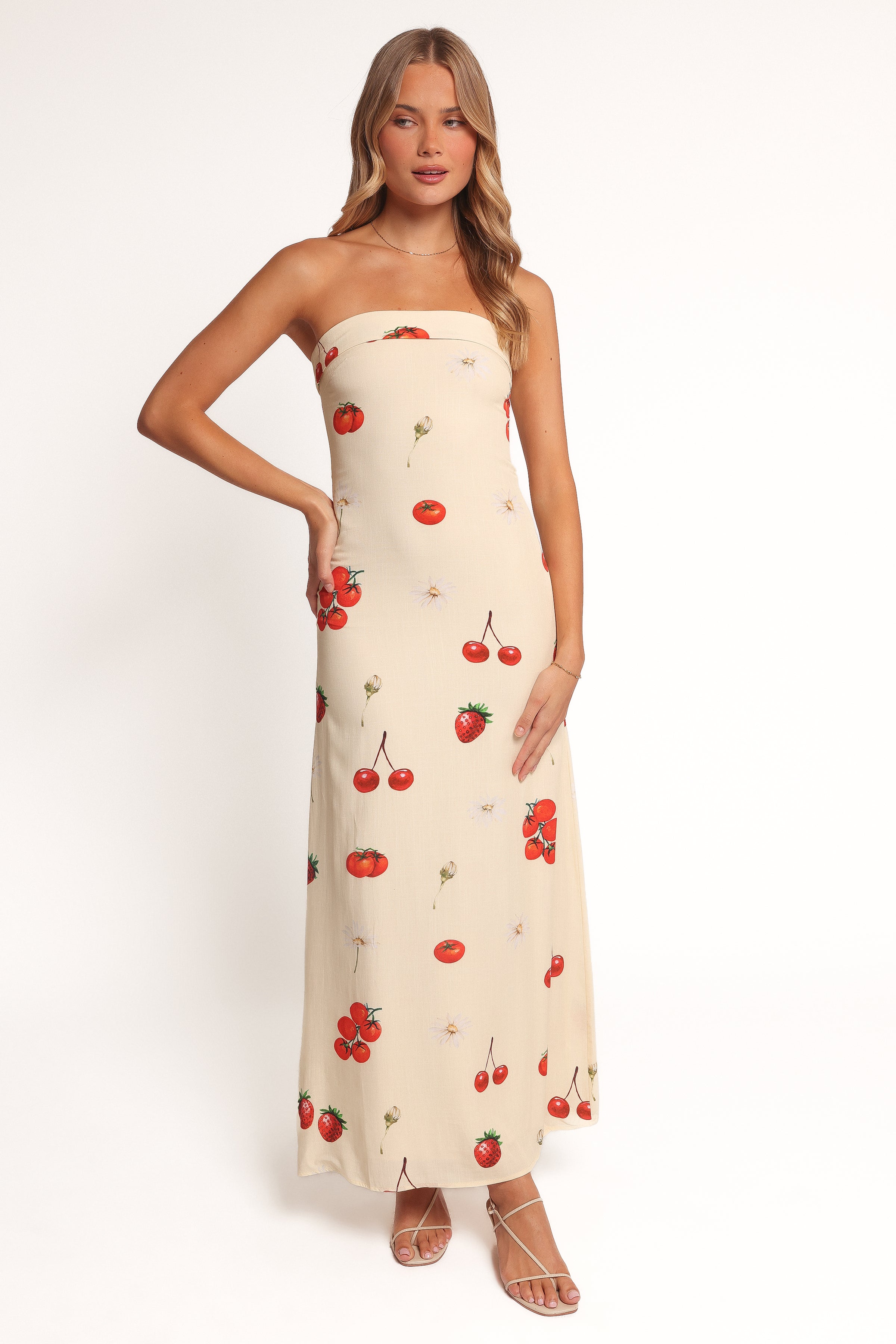 DRESSES Adela Maxi Dress - Tomato Print