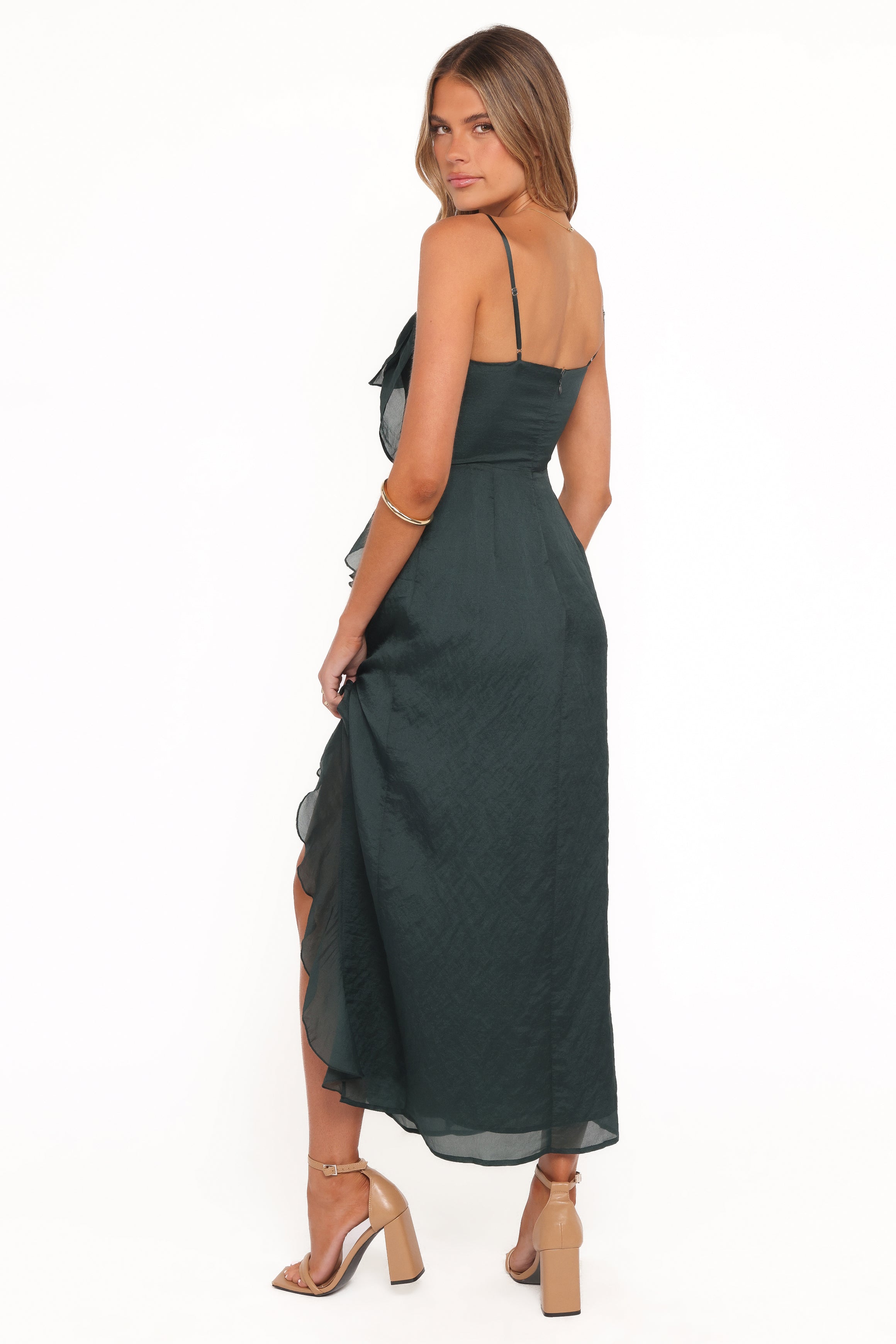 DRESSES Adelyn Midi Dress - Emerald