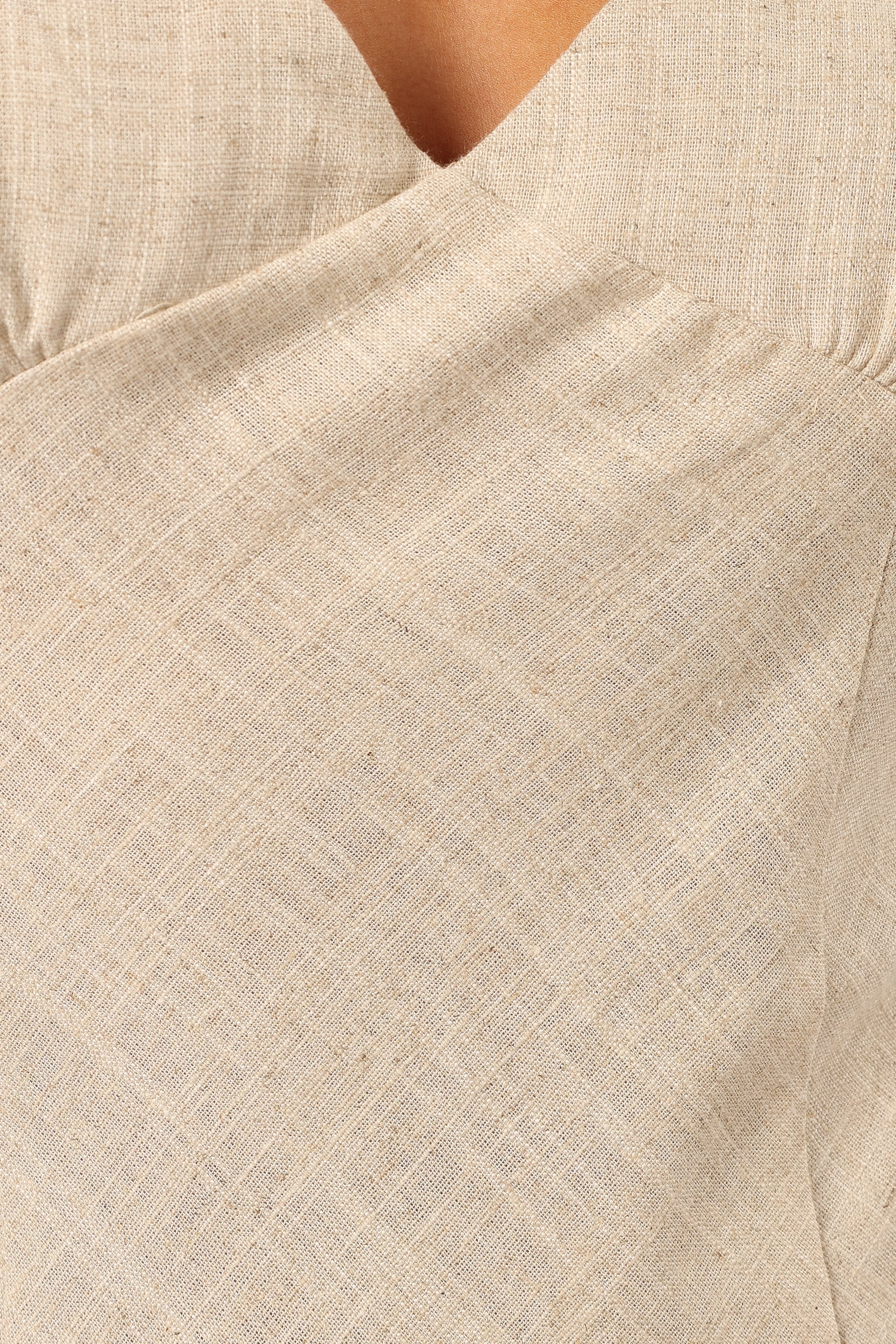 DRESSES @Adren Midi Dress - Oatmeal