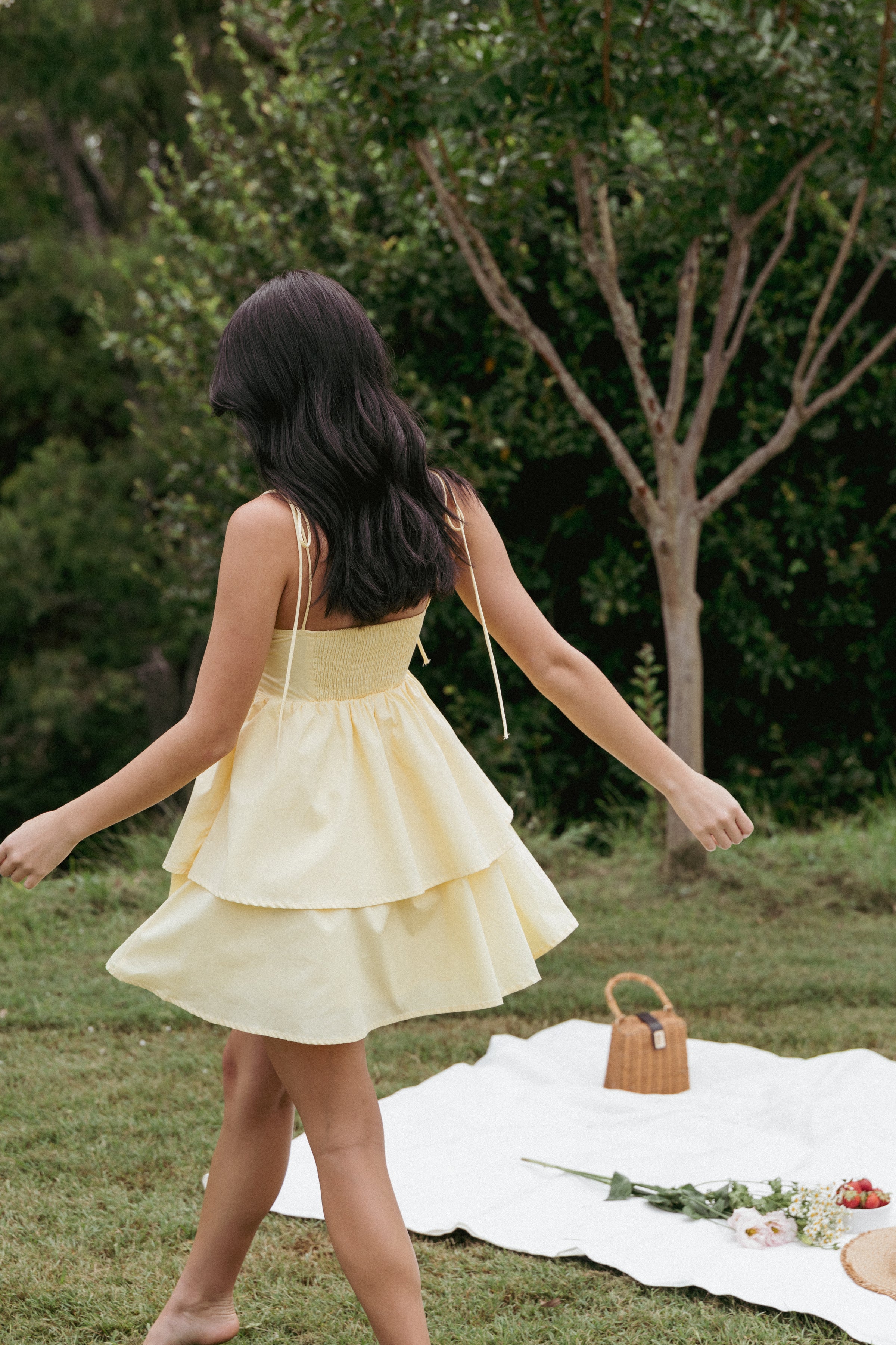 DRESSES Aeliana Mini Dress - Yellow