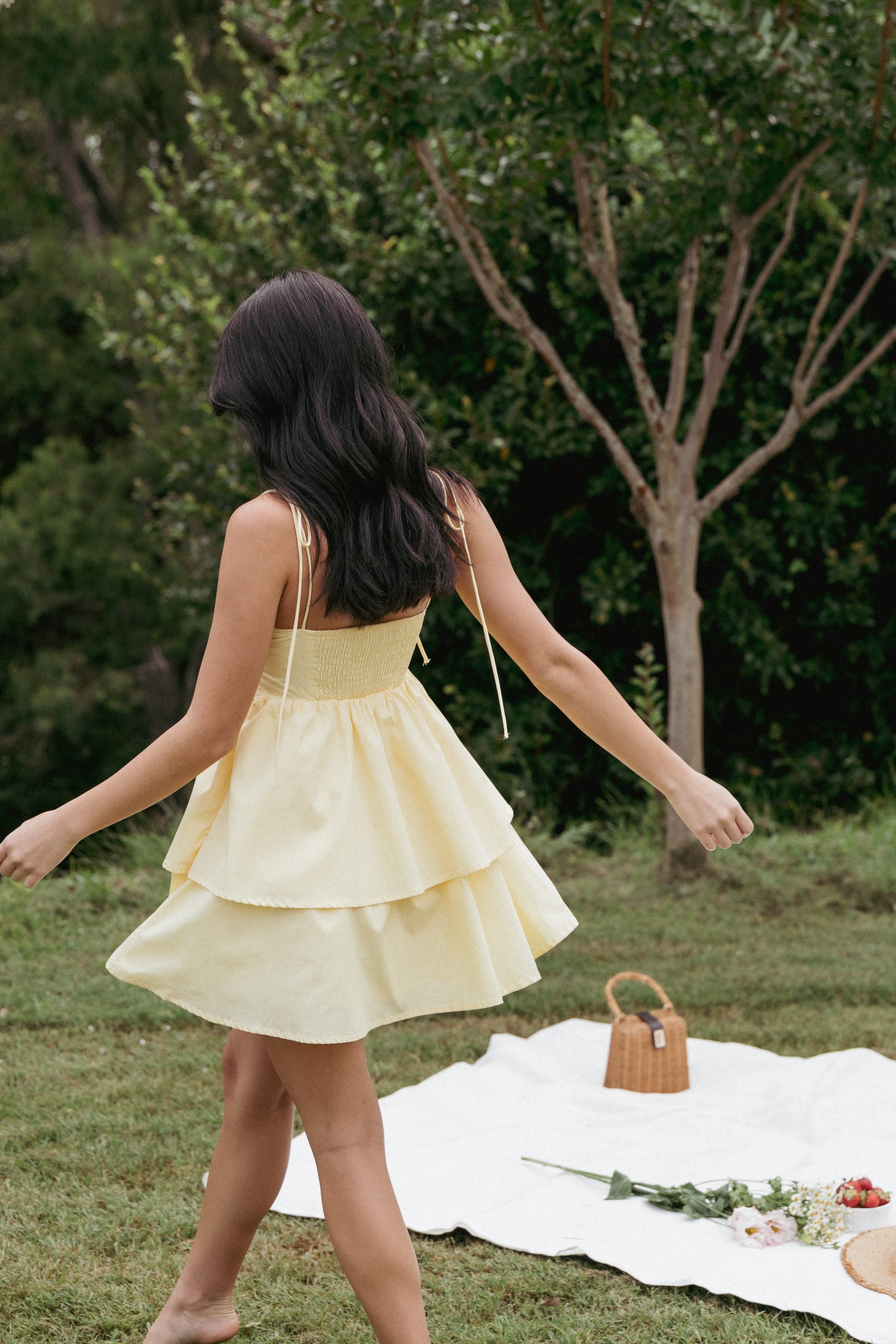 DRESSES Aeliana Mini Dress - Yellow