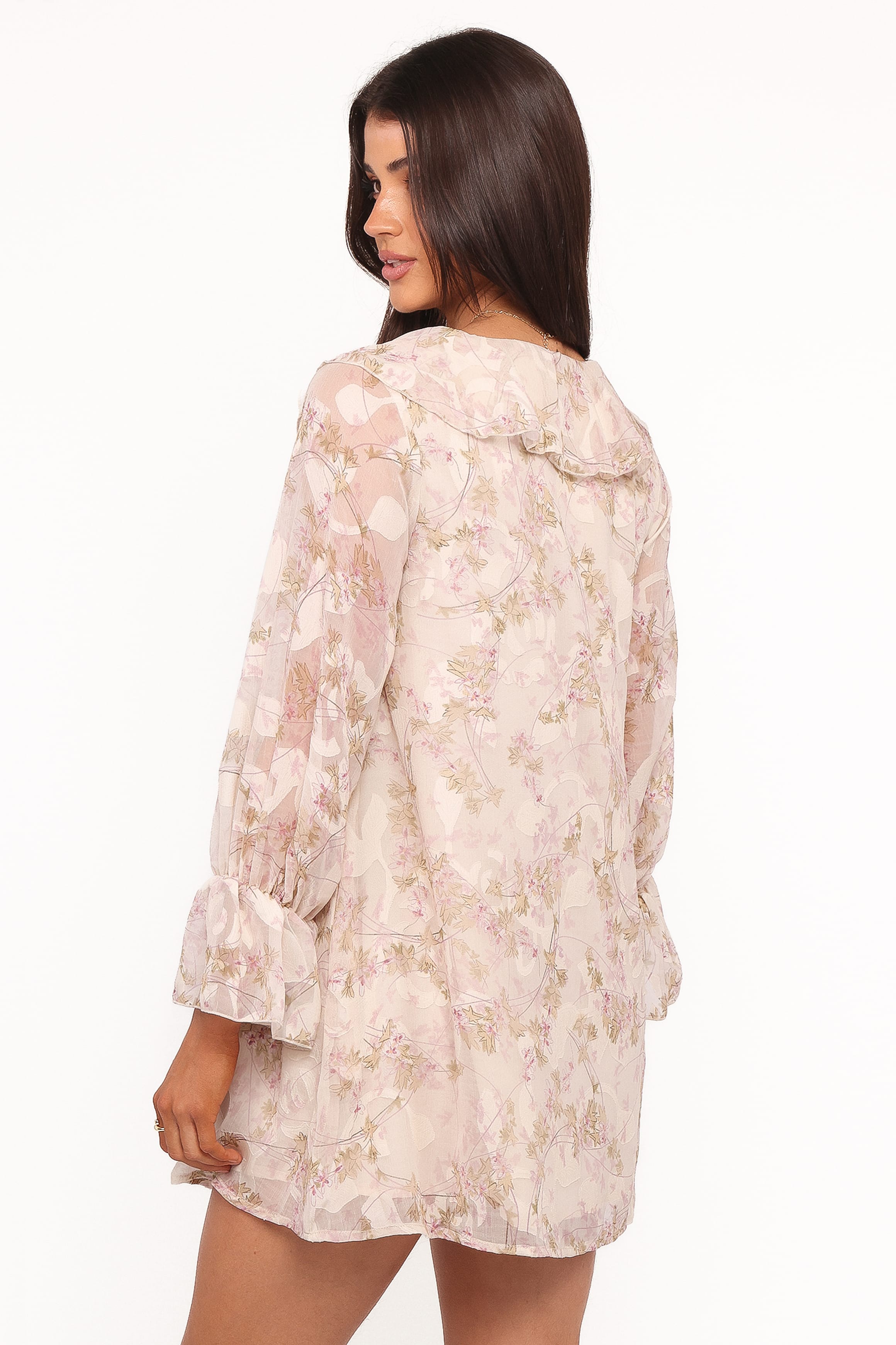 DRESSES Afton Mini Dress - Cream Floral