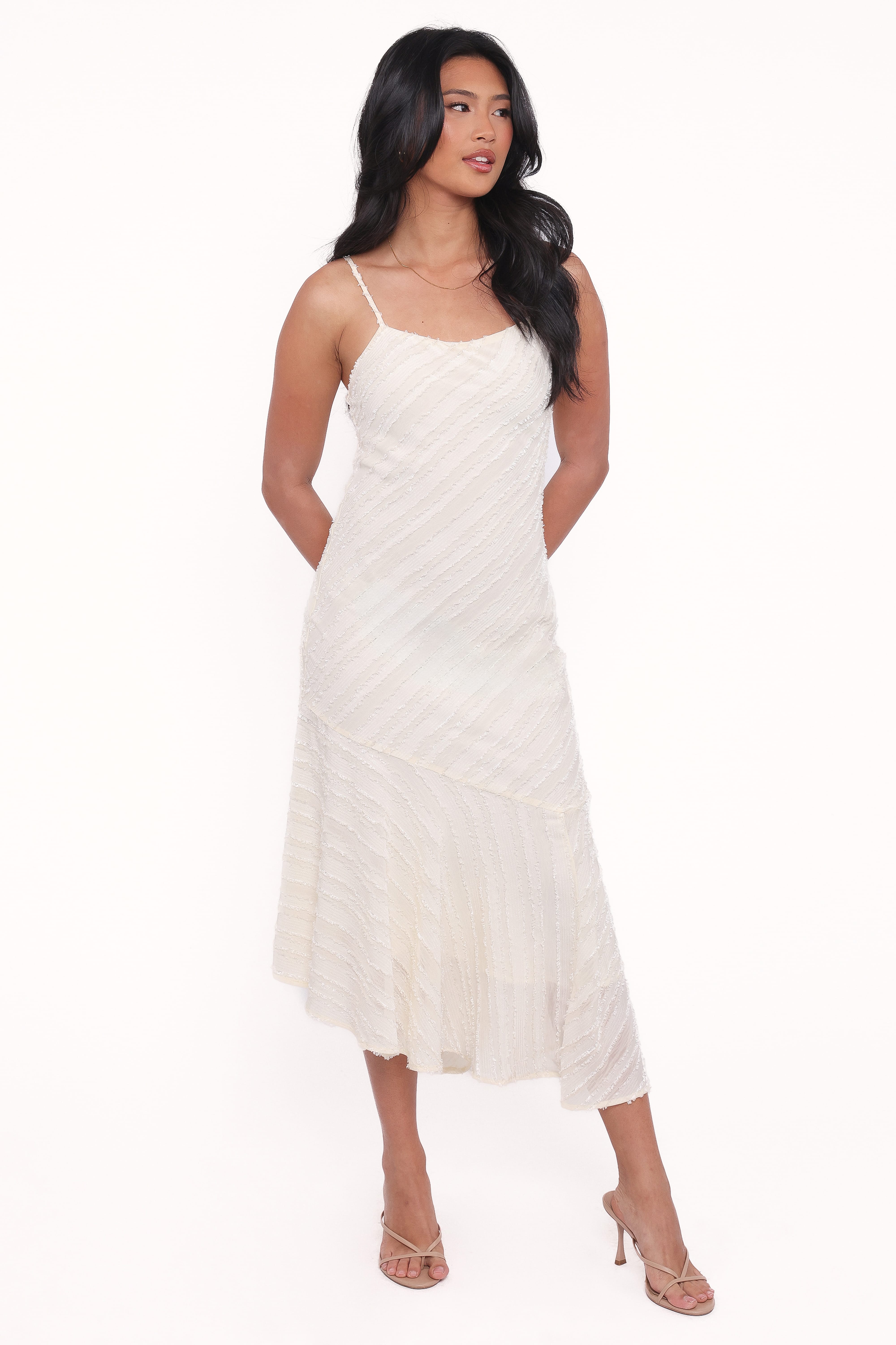 DRESSES Aileen Midi Dress - Cream