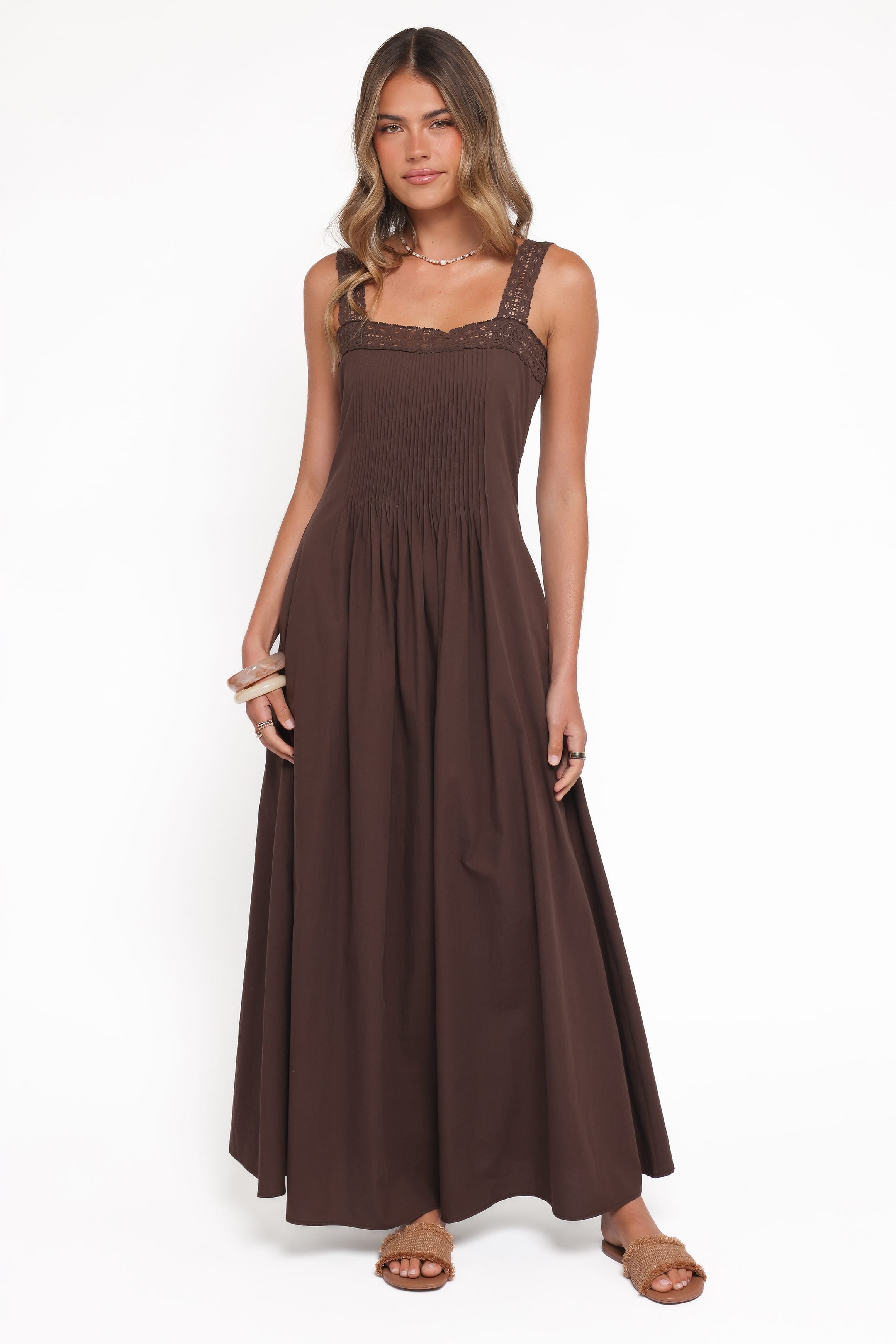DRESSES Alandra Maxi Dress - Brown