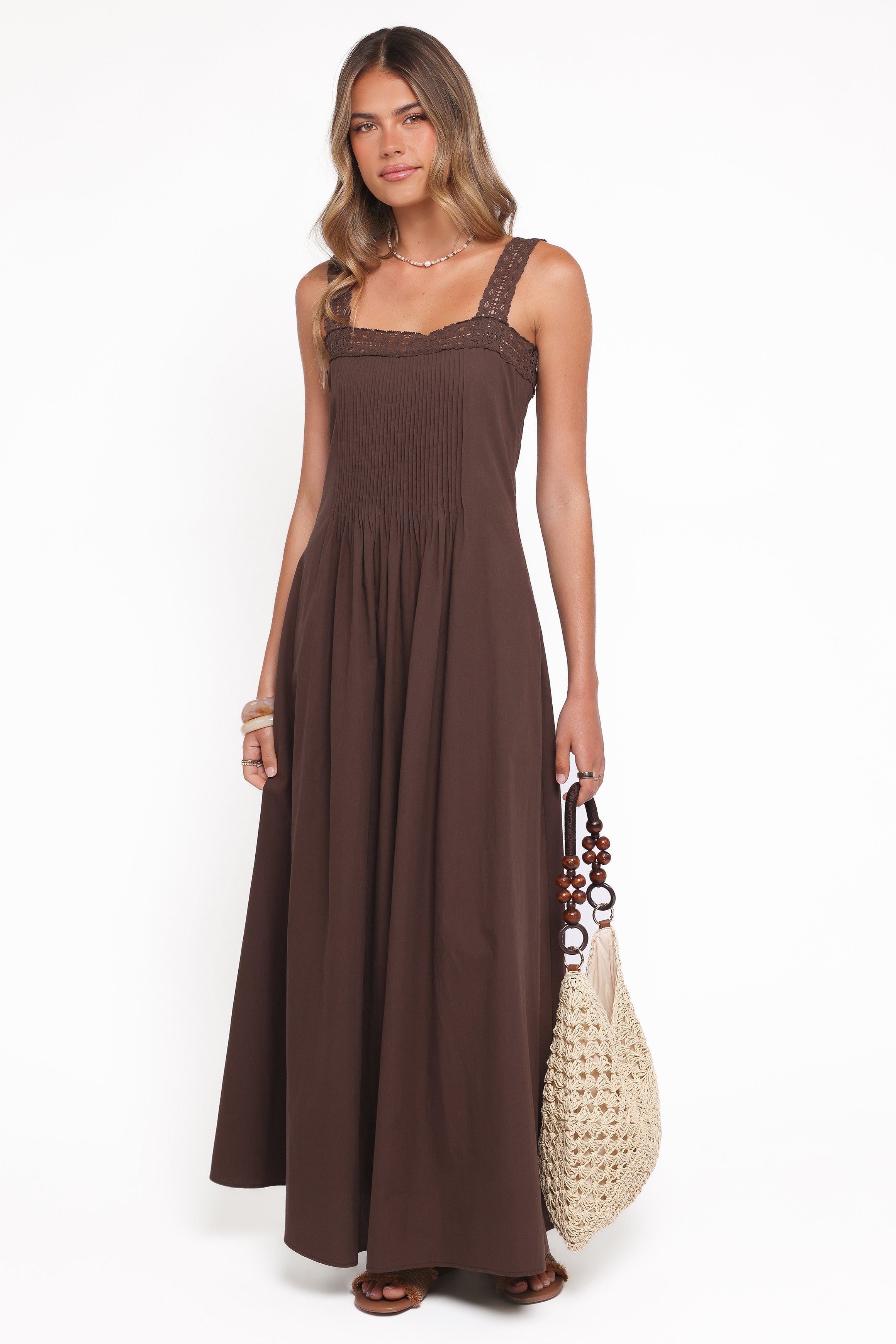 DRESSES Alandra Maxi Dress - Brown