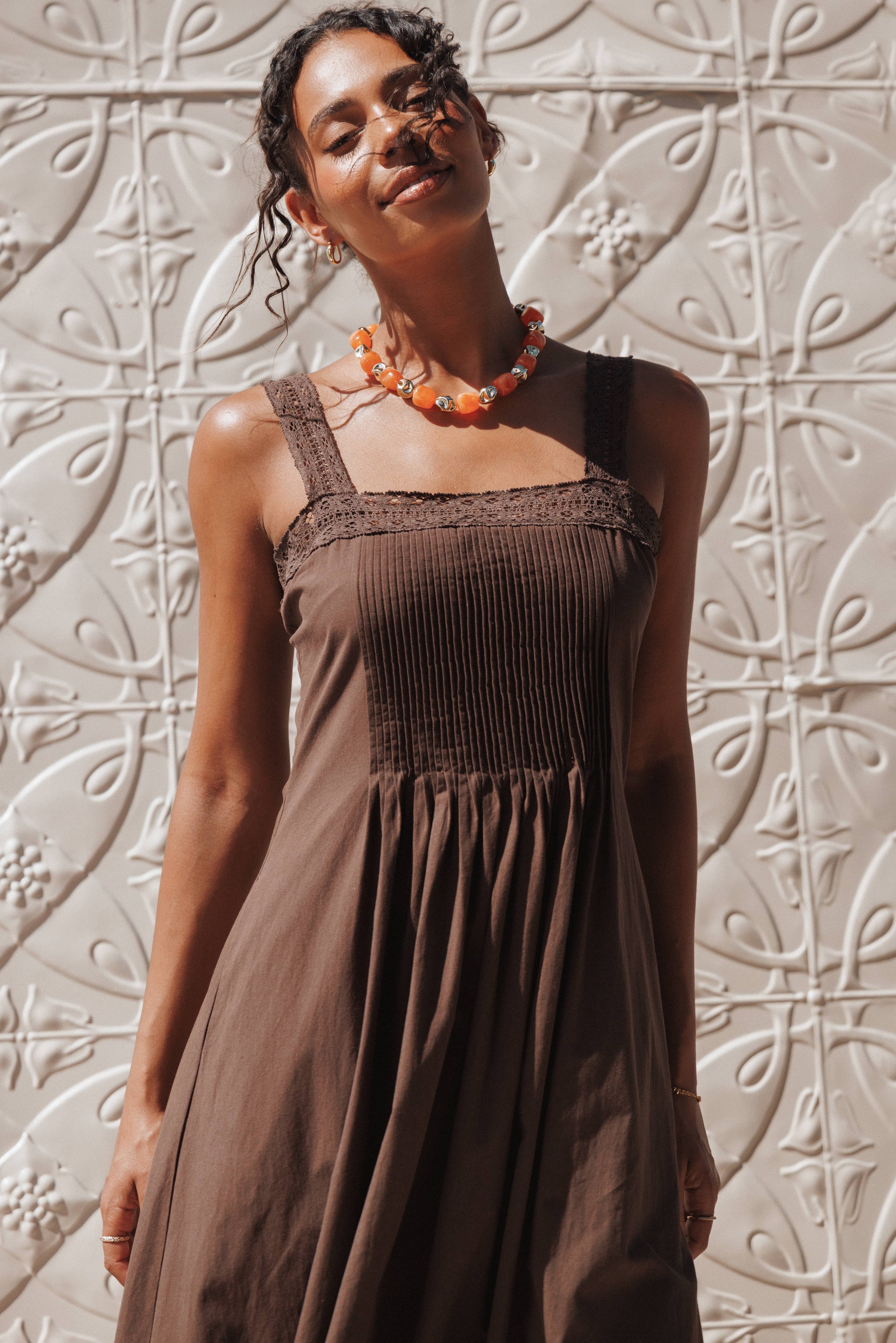 DRESSES Alandra Maxi Dress - Brown