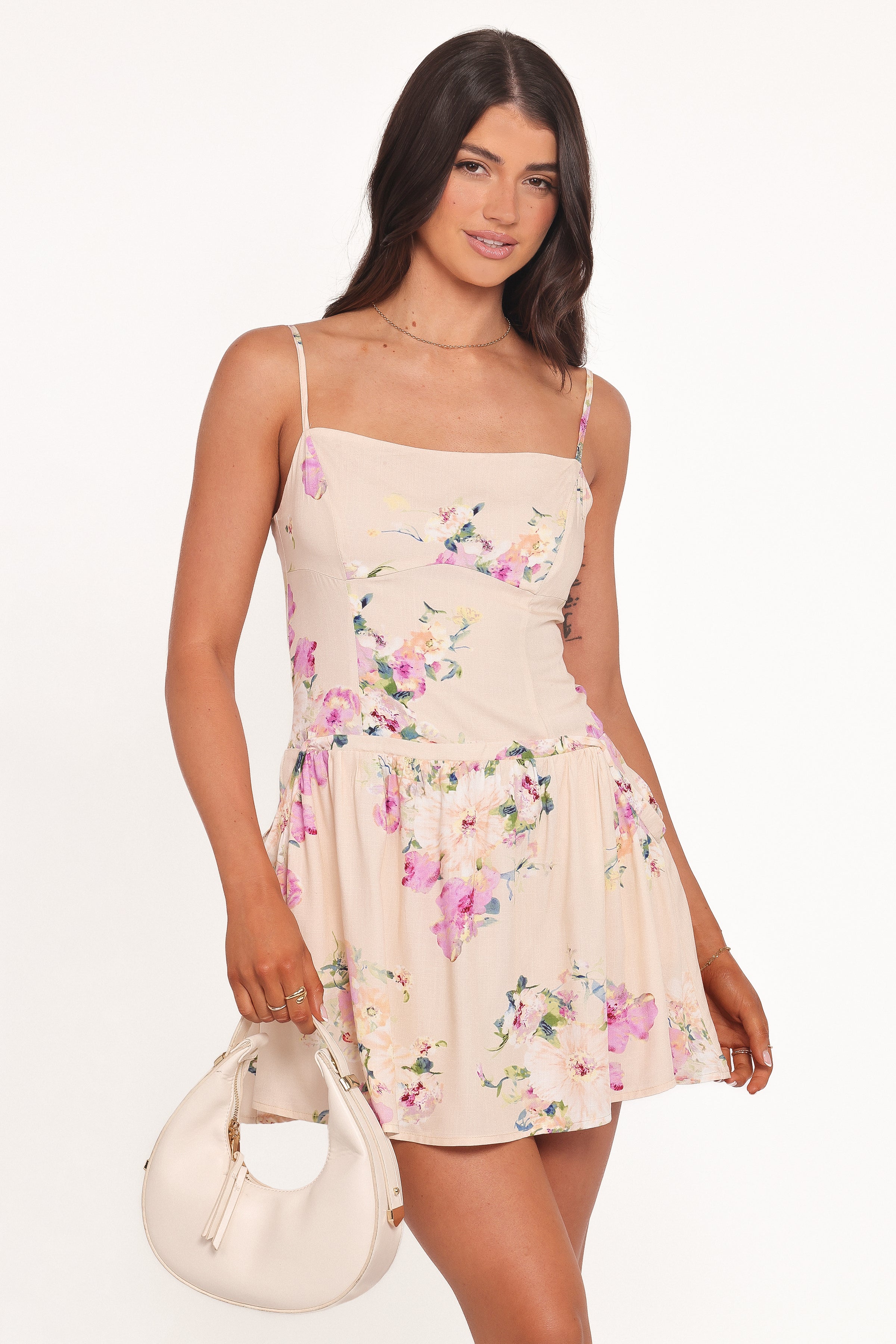 DRESSES Albon Mini Dress - Cream Floral