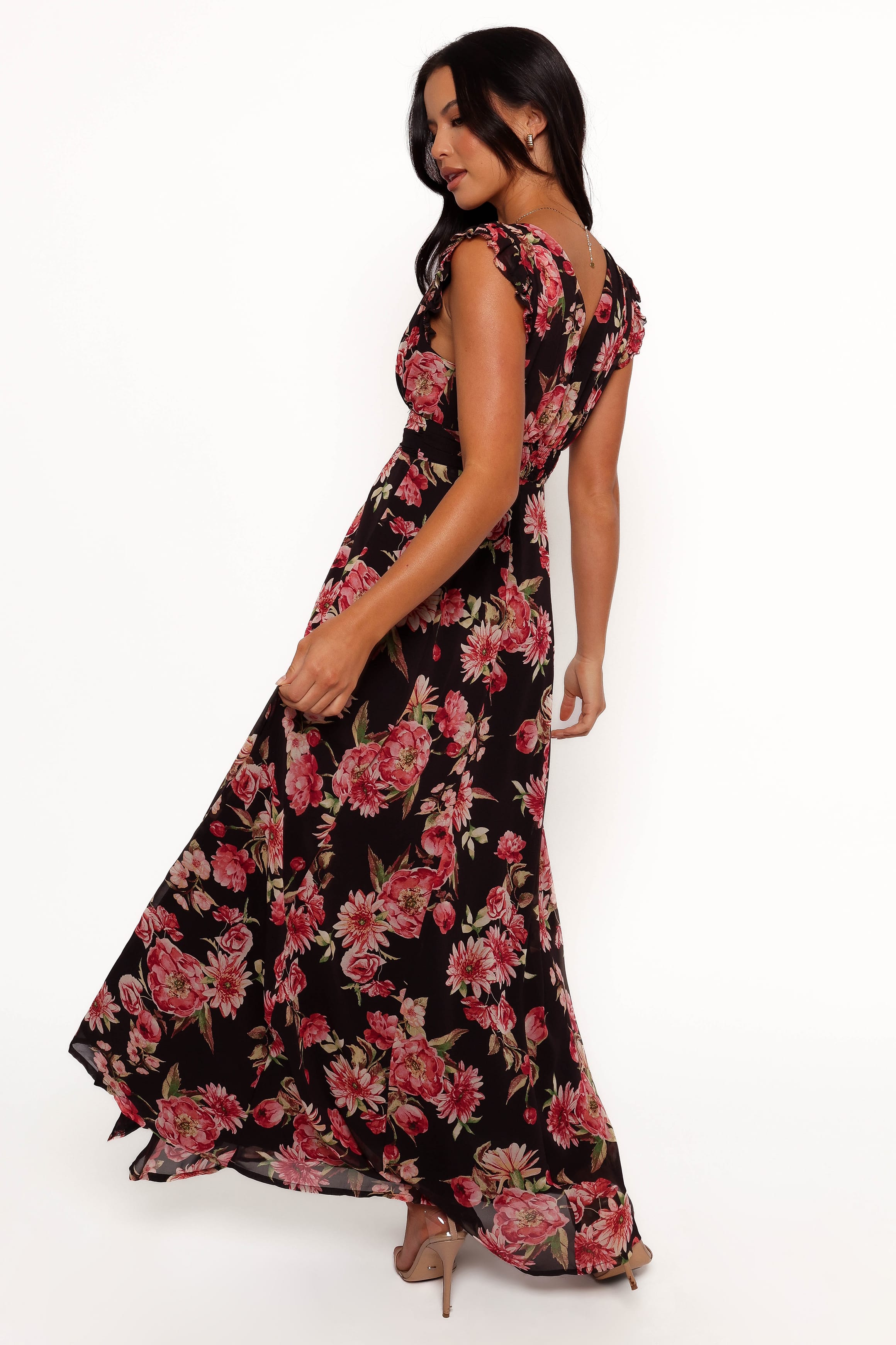 DRESSES Aldo Maxi Dress - Black Floral