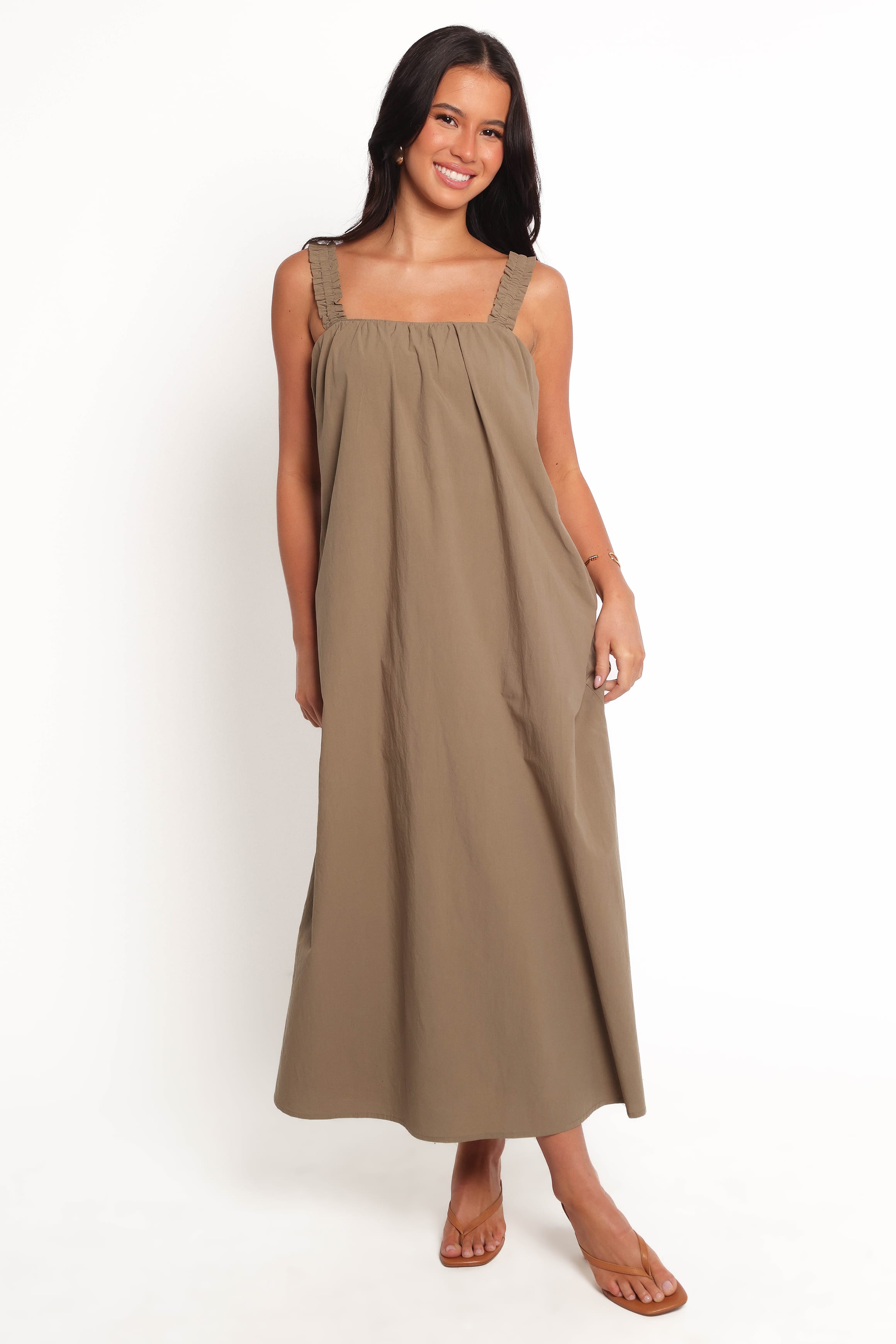 DRESSES Alessandra Maxi Dress - Olive