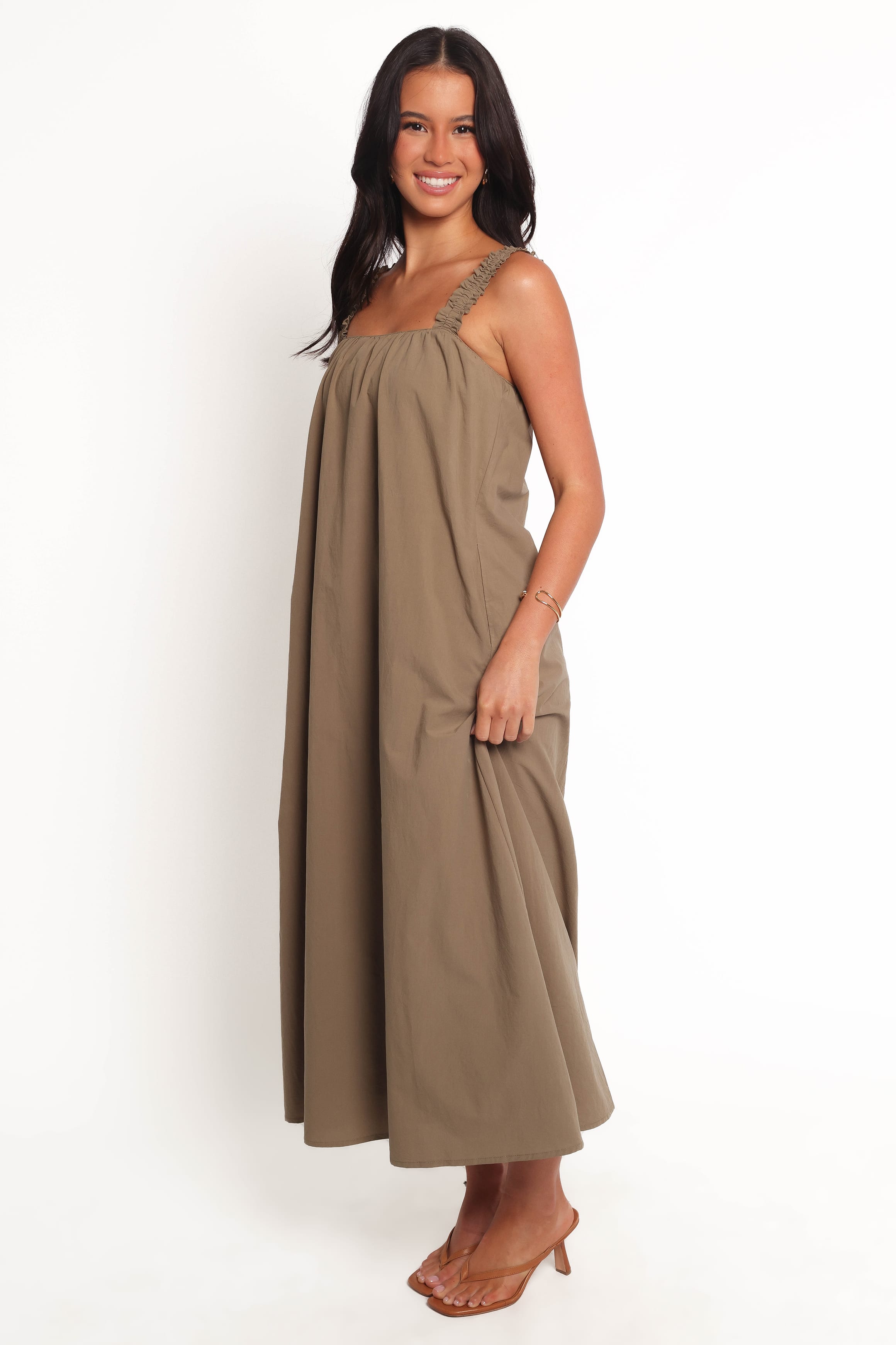 DRESSES Alessandra Maxi Dress - Olive