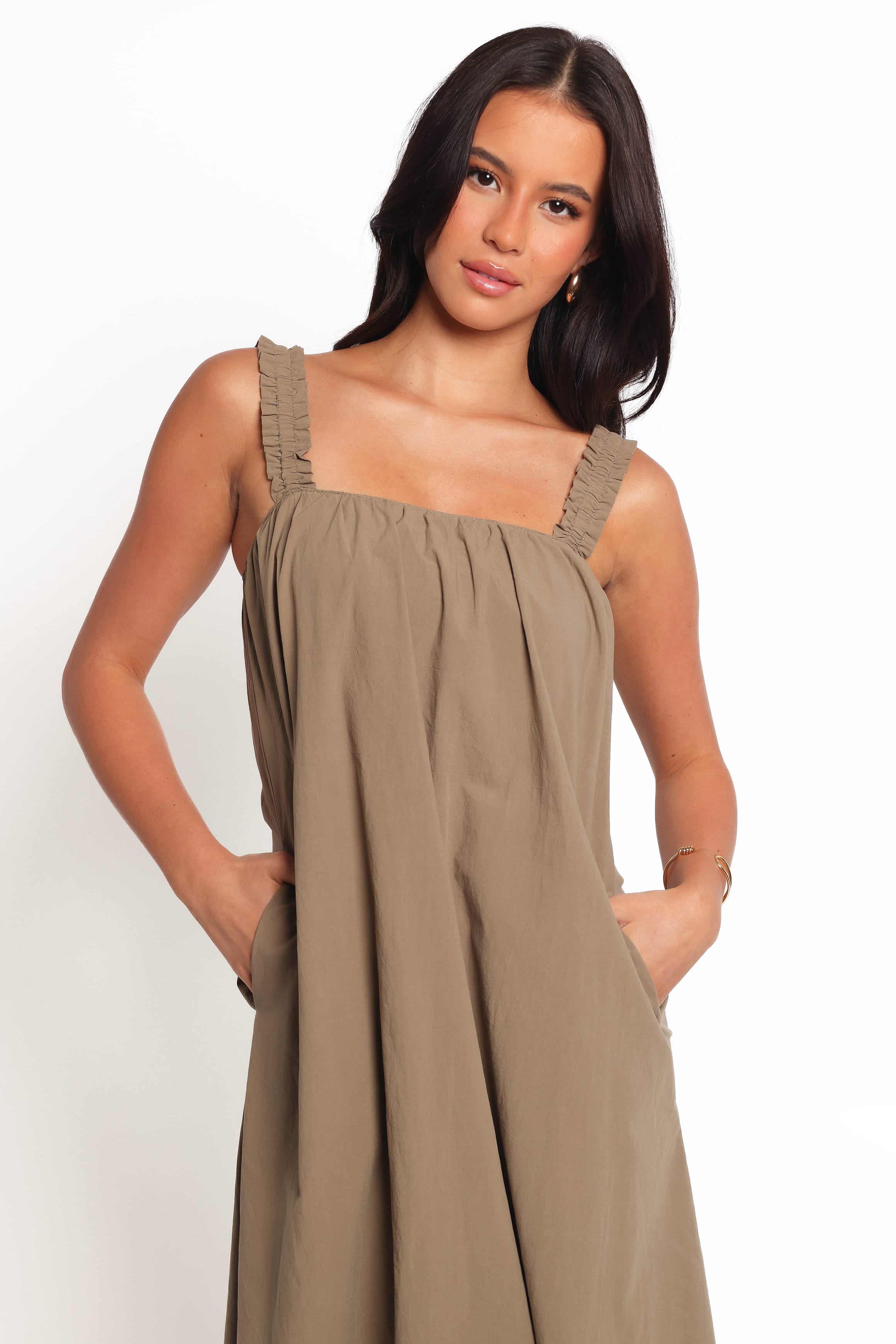 DRESSES Alessandra Maxi Dress - Olive