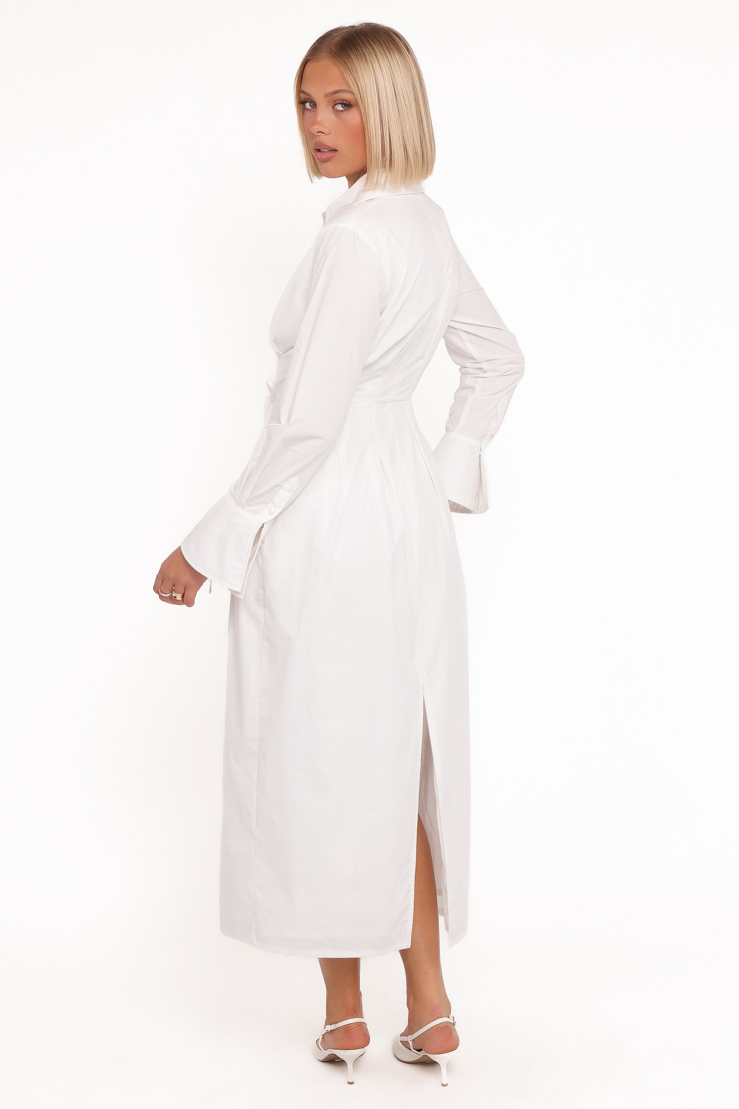DRESSES Alexander Shirt Dress - Ivory