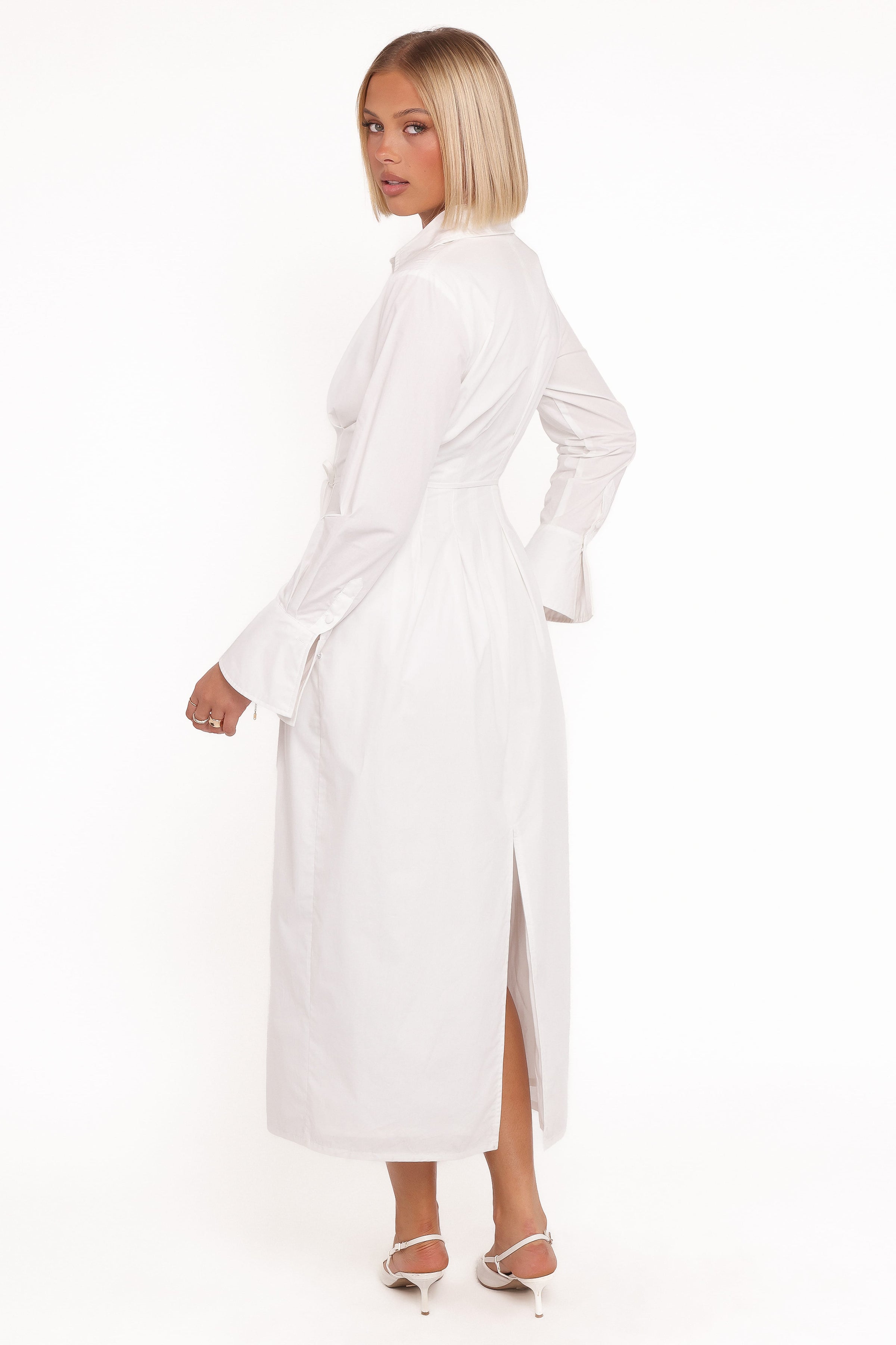 DRESSES Alexander Shirt Dress - Ivory