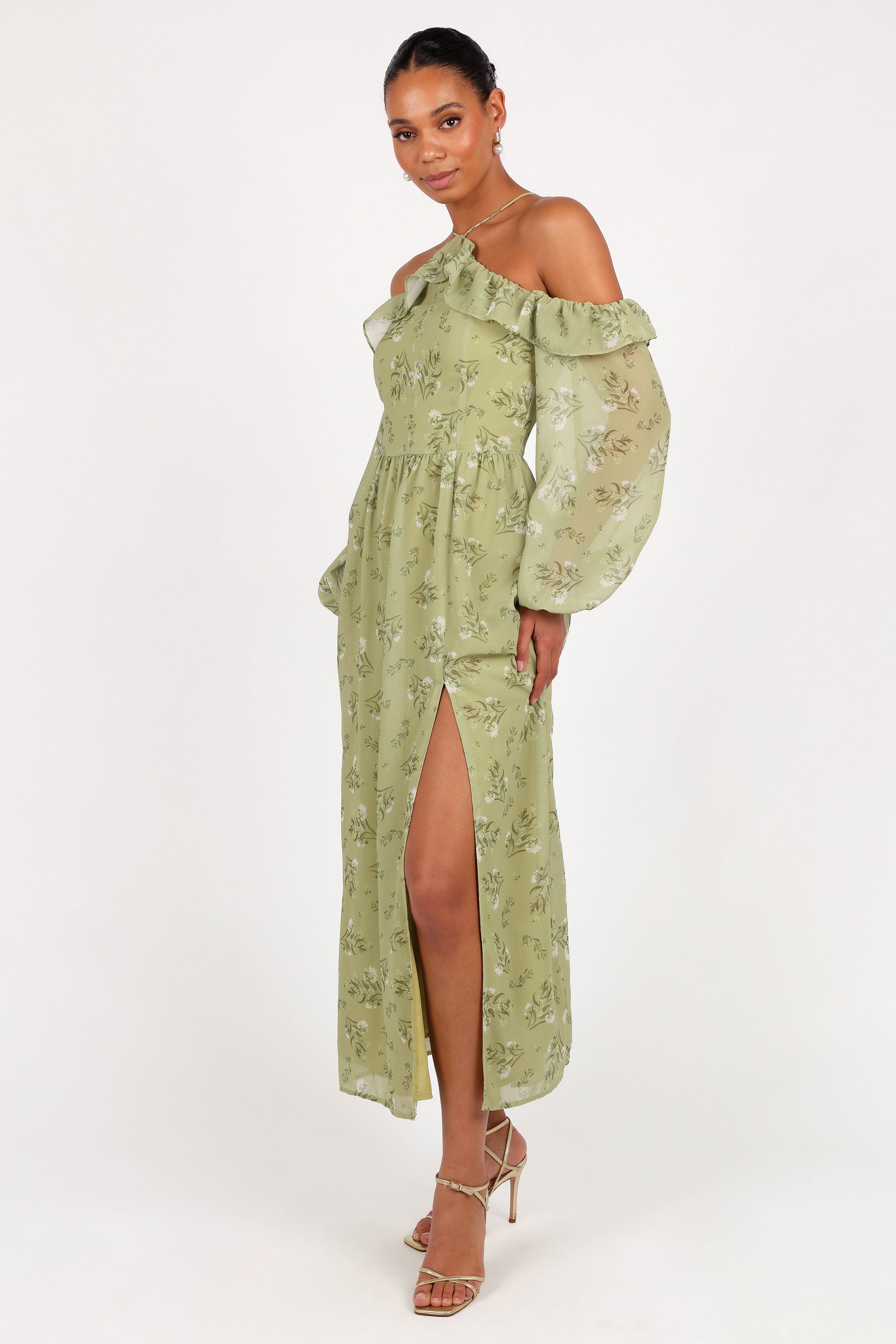 DRESSES Alina Maxi Dress - Sage Botanica