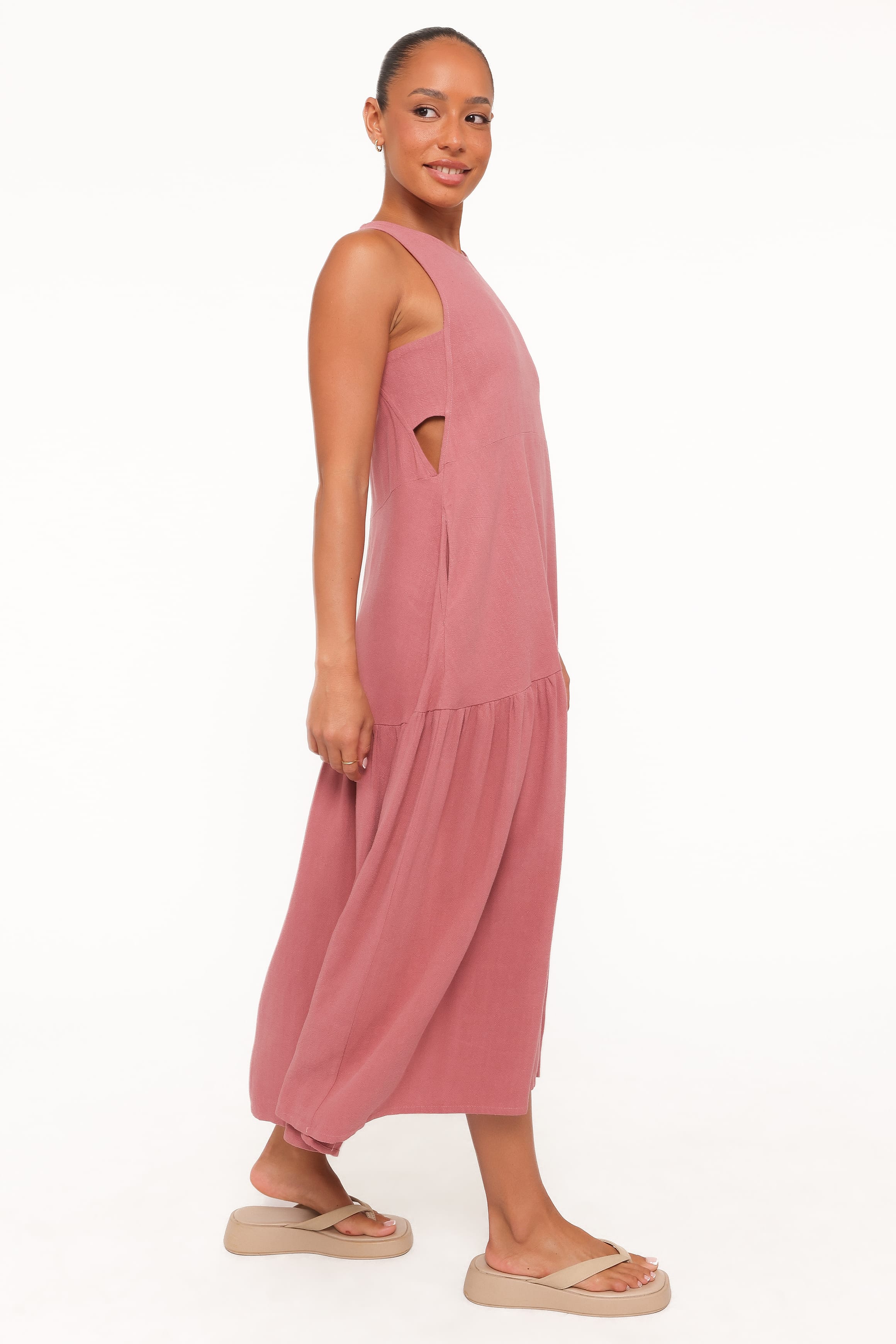 DRESSES Almudena Midi Dress - Mauve