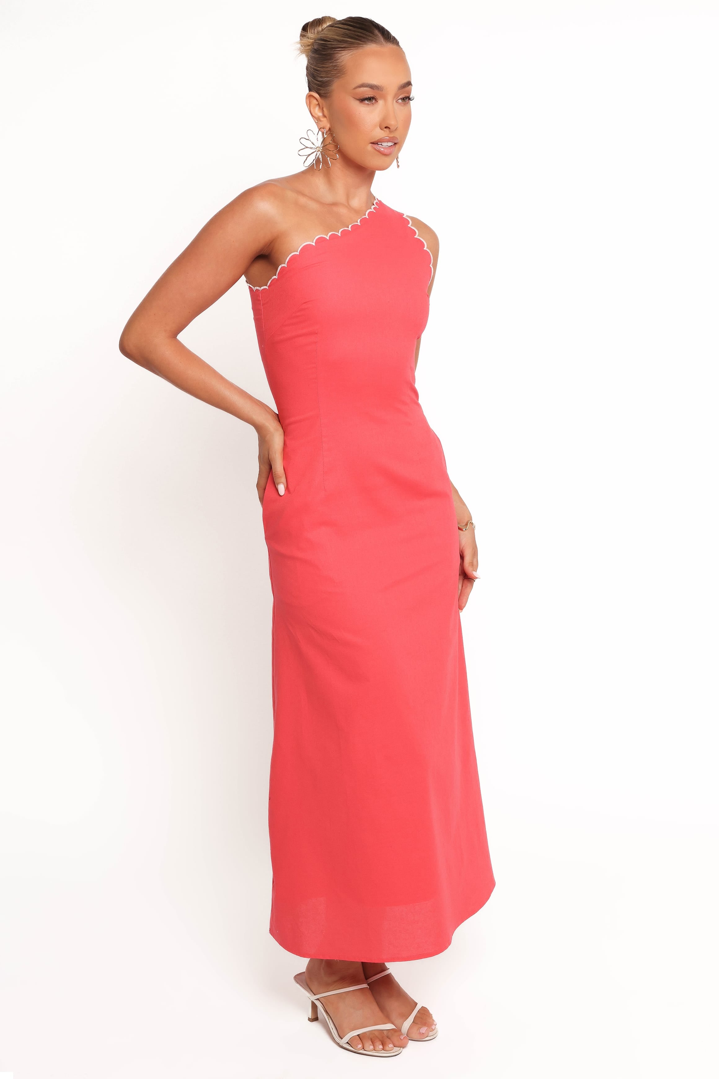 DRESSES Amani Midi Dress - Coral
