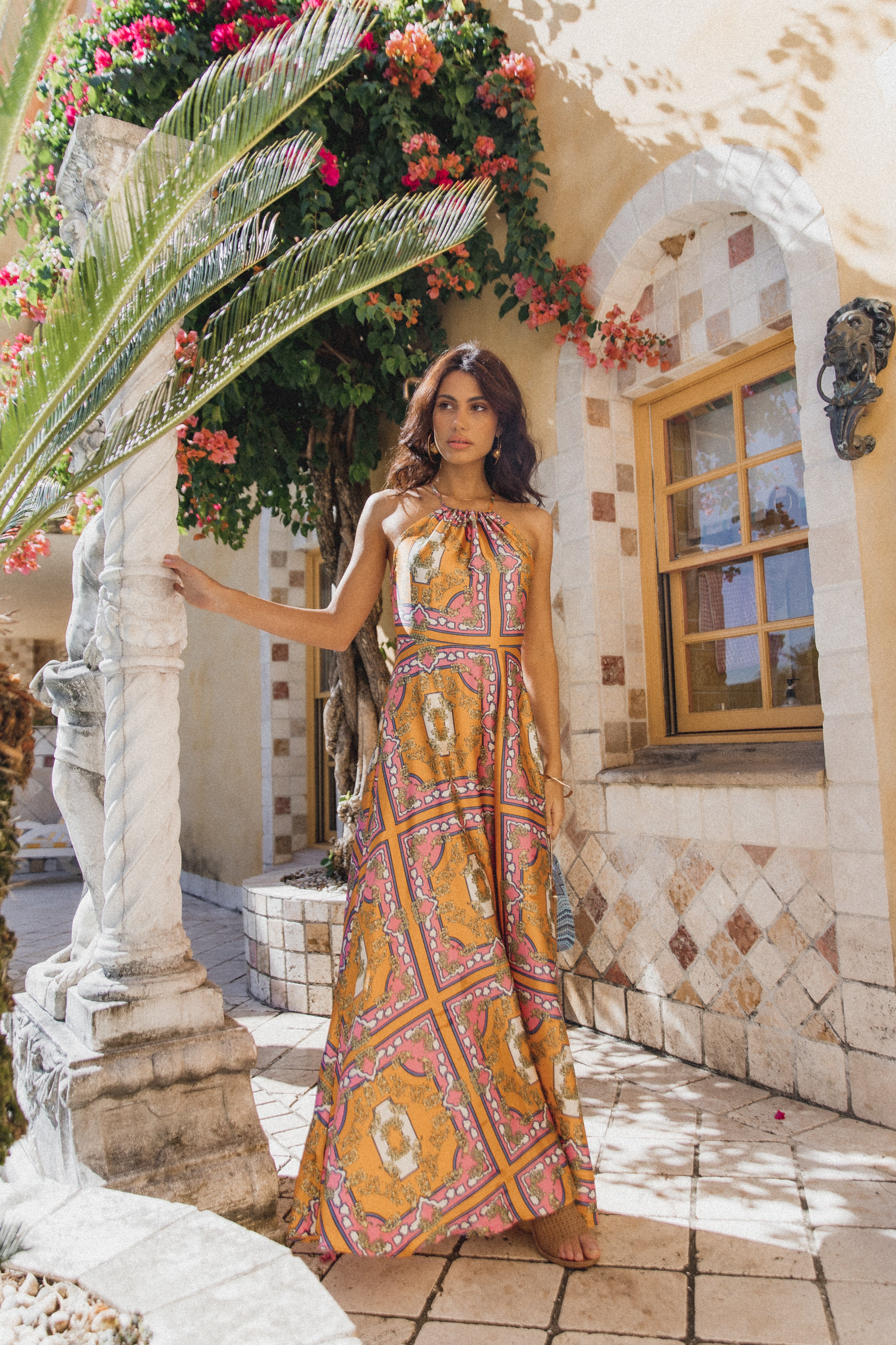 DRESSES Amara Maxi Dress - Tangerine