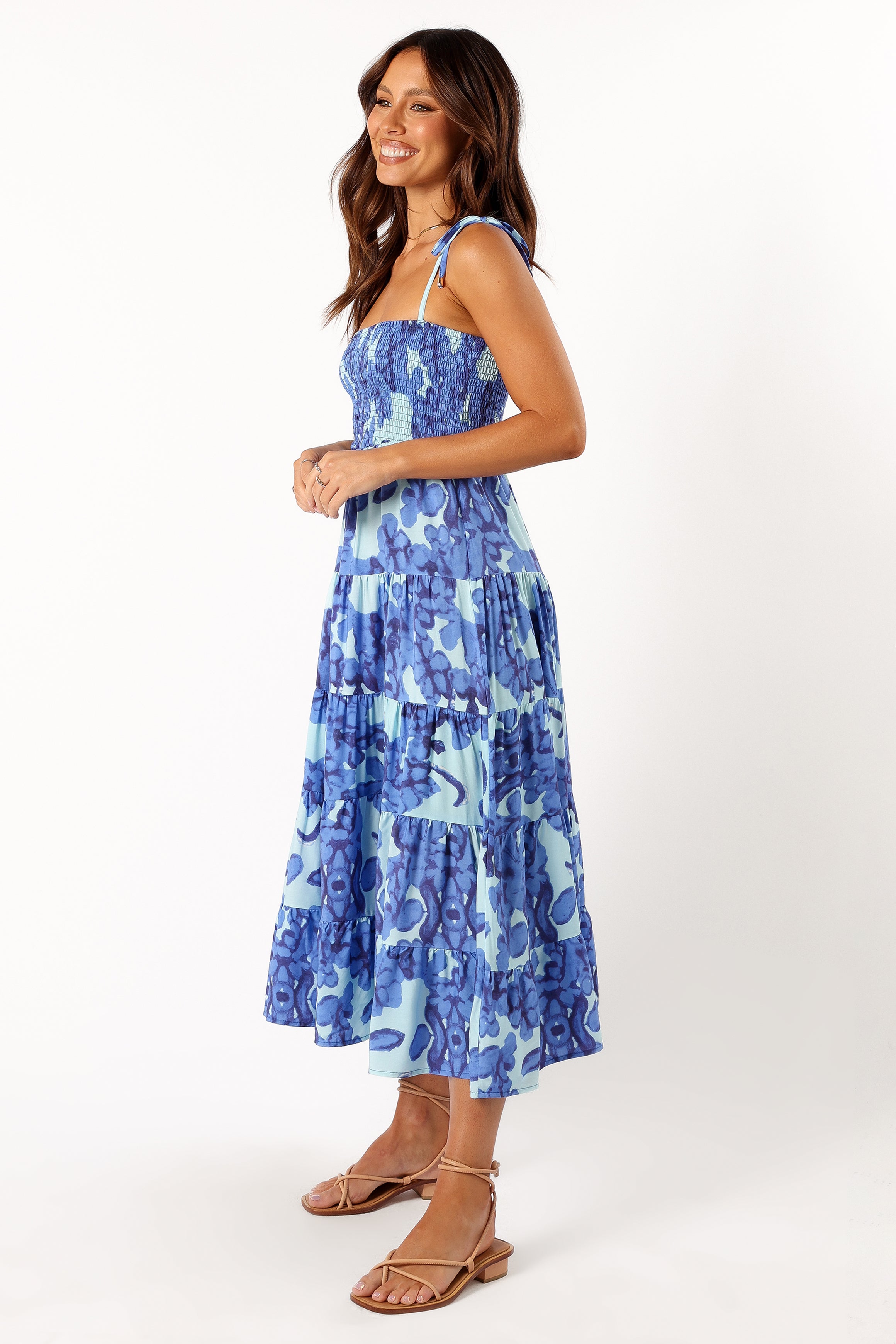 DRESSES @Amarie Midi Dress - Blue