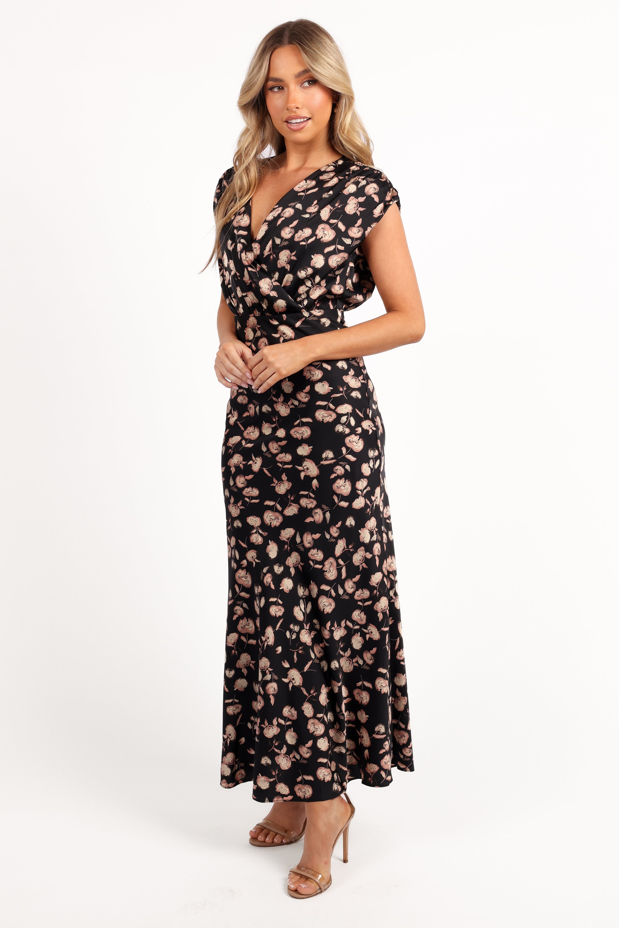 DRESSES Amarlee Maxi Dress - Black Floral