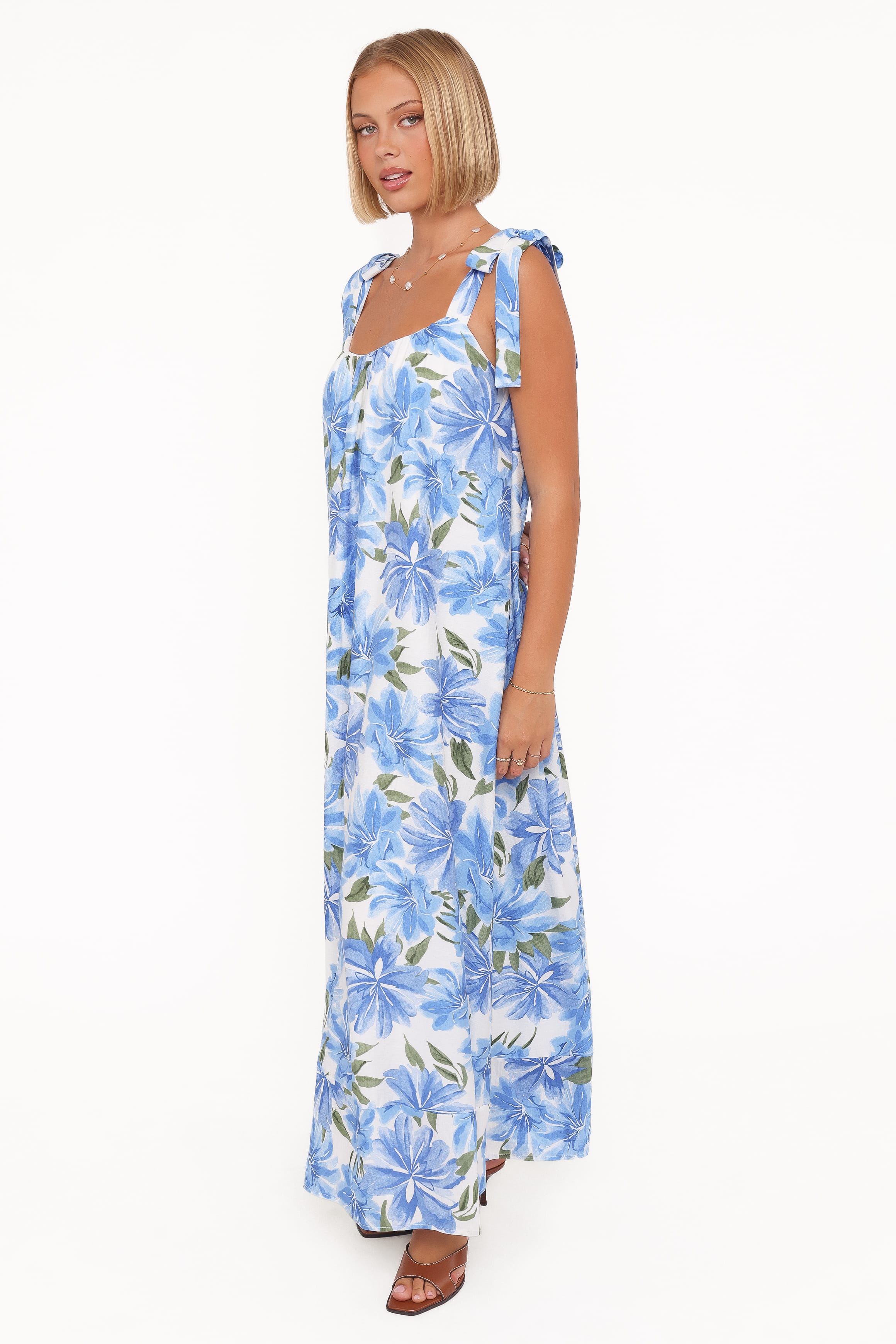 DRESSES Amber Maxi Dress - Blue Floral